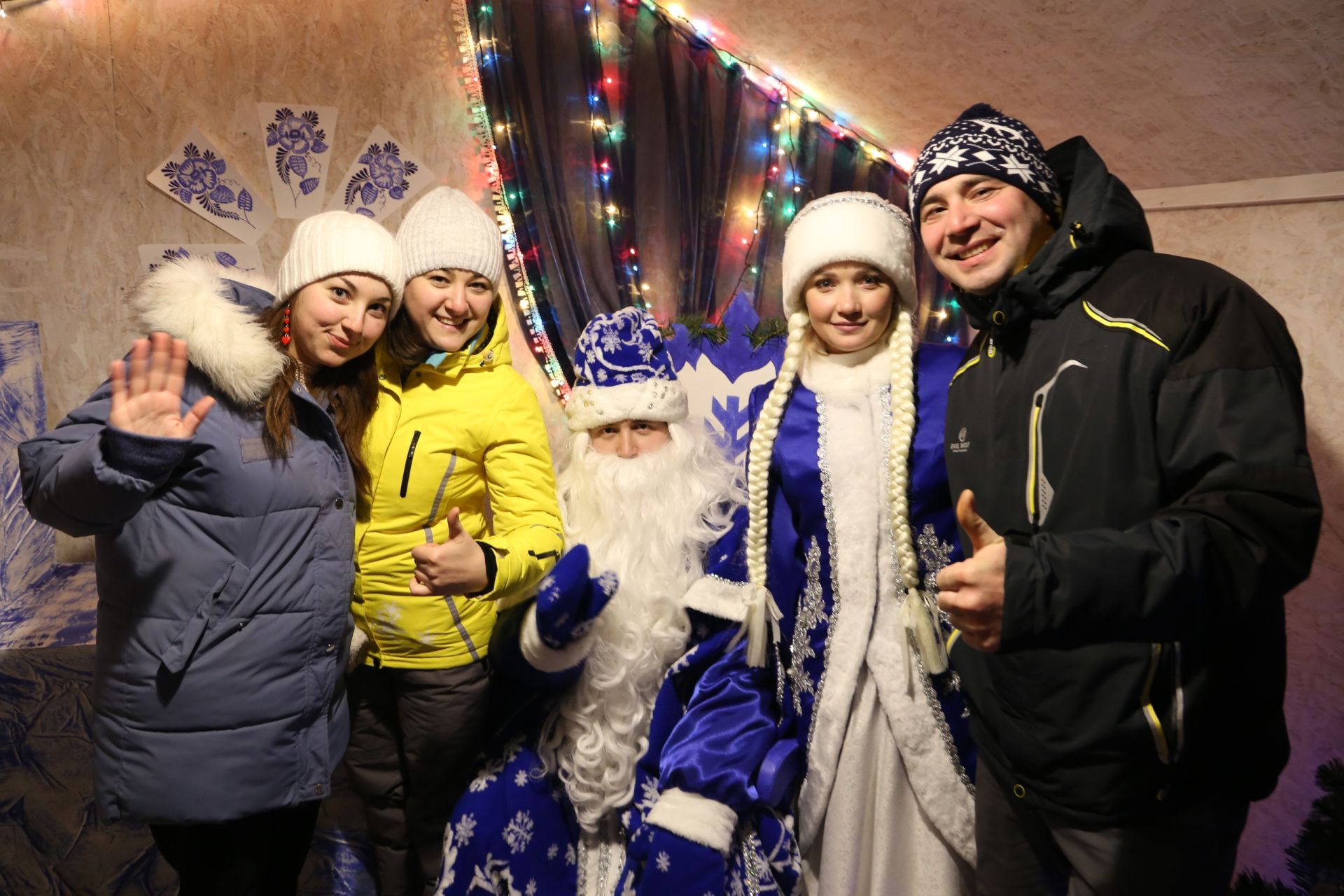 На все Новогодние каникулы Дед Мороз поселился в Алексеевском!