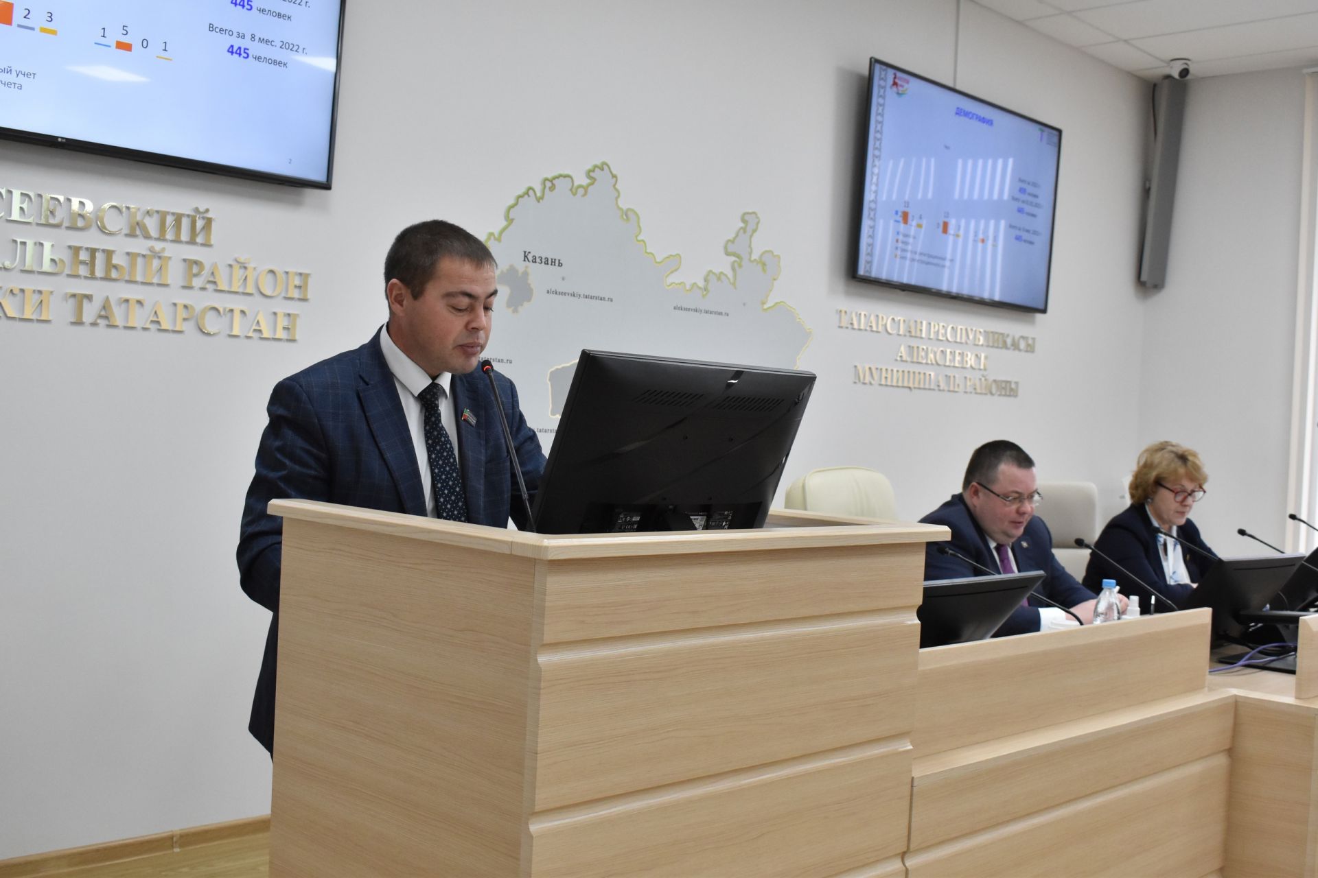 В Алексеевском состоялось очередное заседание Совета района