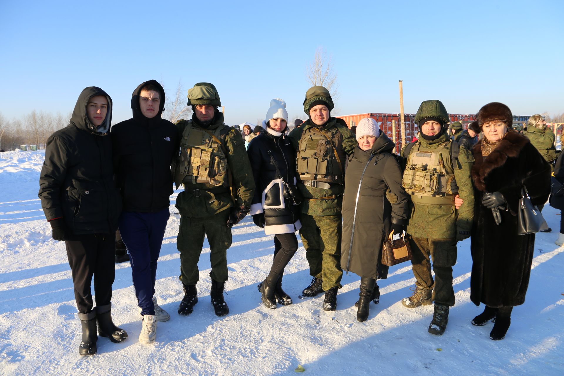 Алексеевские мобилизованные завершили подготовку и отправились в действующую армию