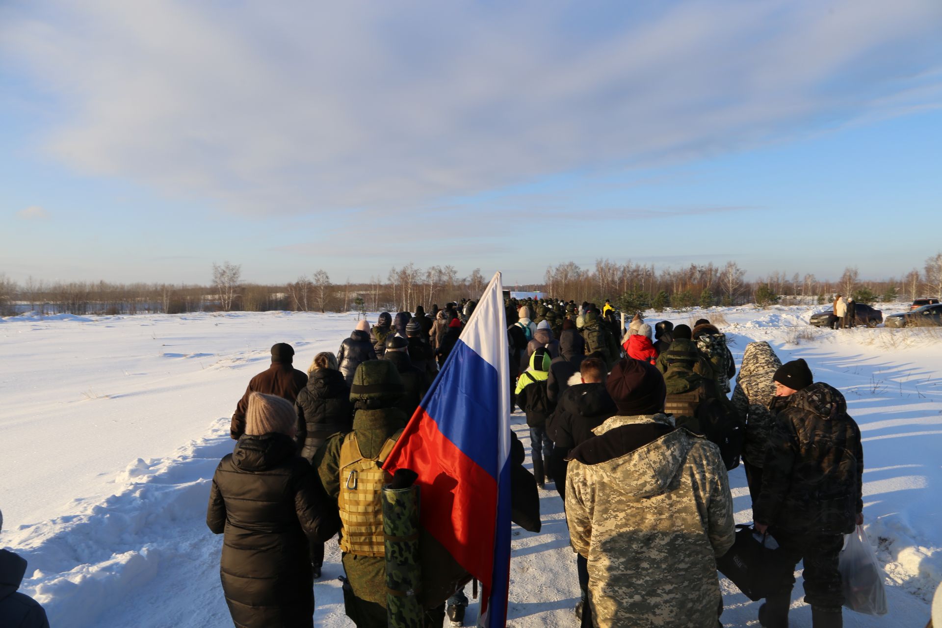 Алексеевские мобилизованные завершили подготовку и отправились в действующую армию