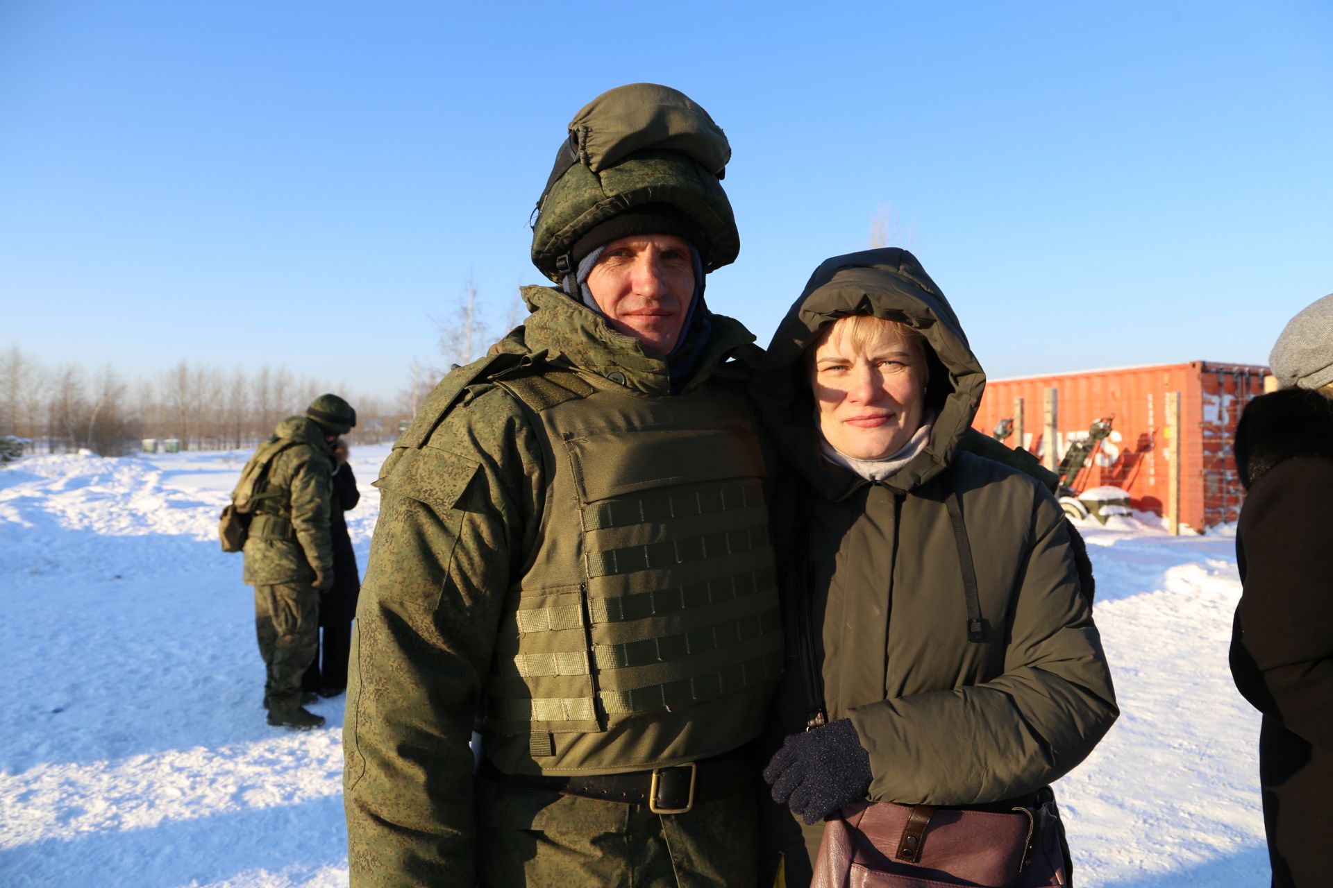 Алексеевские мобилизованные завершили подготовку и отправились в действующую армию