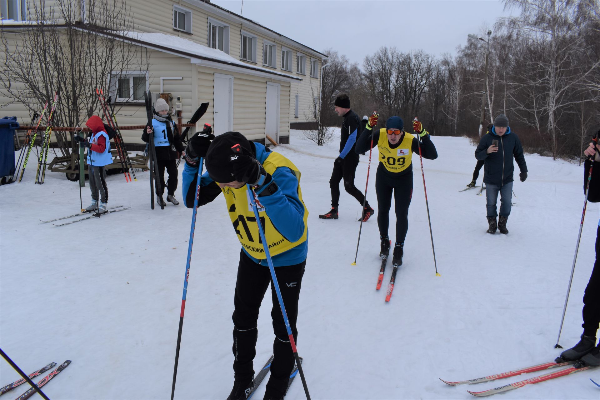 В Алексеевском открыли лыжный сезон