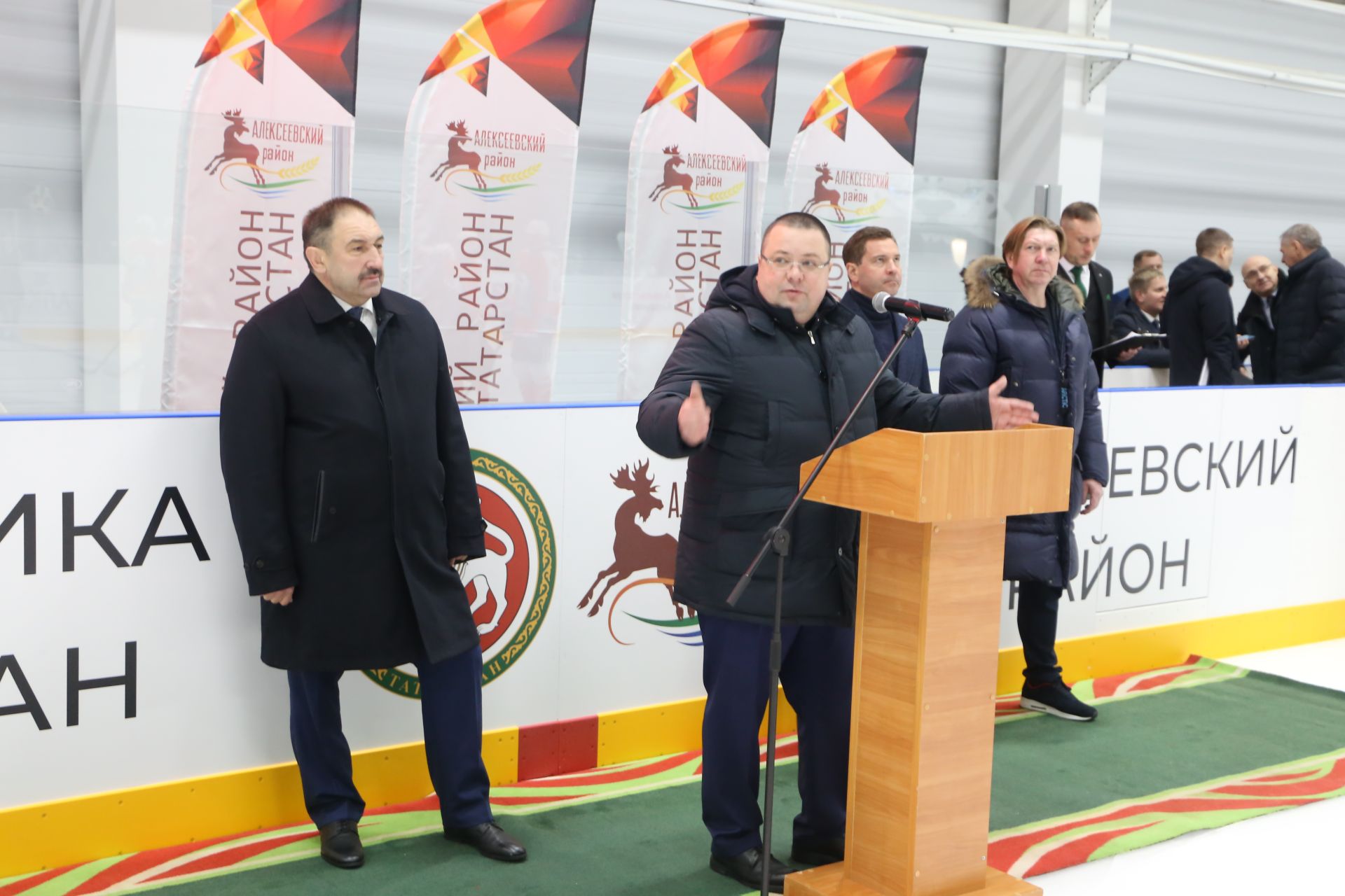 В Алексеевском открыли крытый ледовый дворец «Алекс Арена»