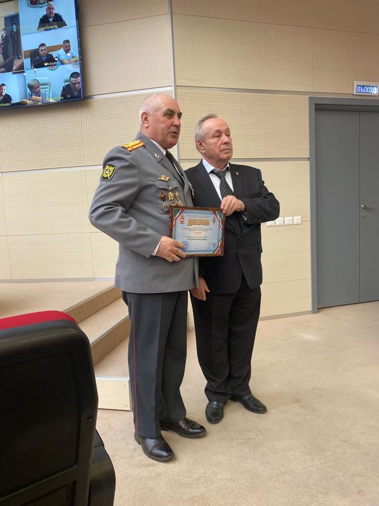 Совет ветеранов МВД Алексеевского района в 8-й раз стал лучшим