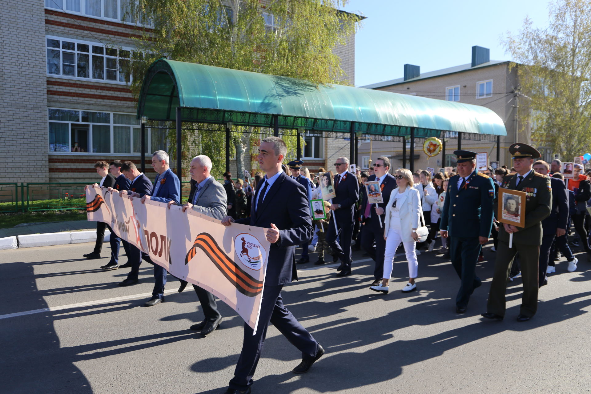 Фоторепортаж: Бессмертный полк - 2022 в Алексеевском