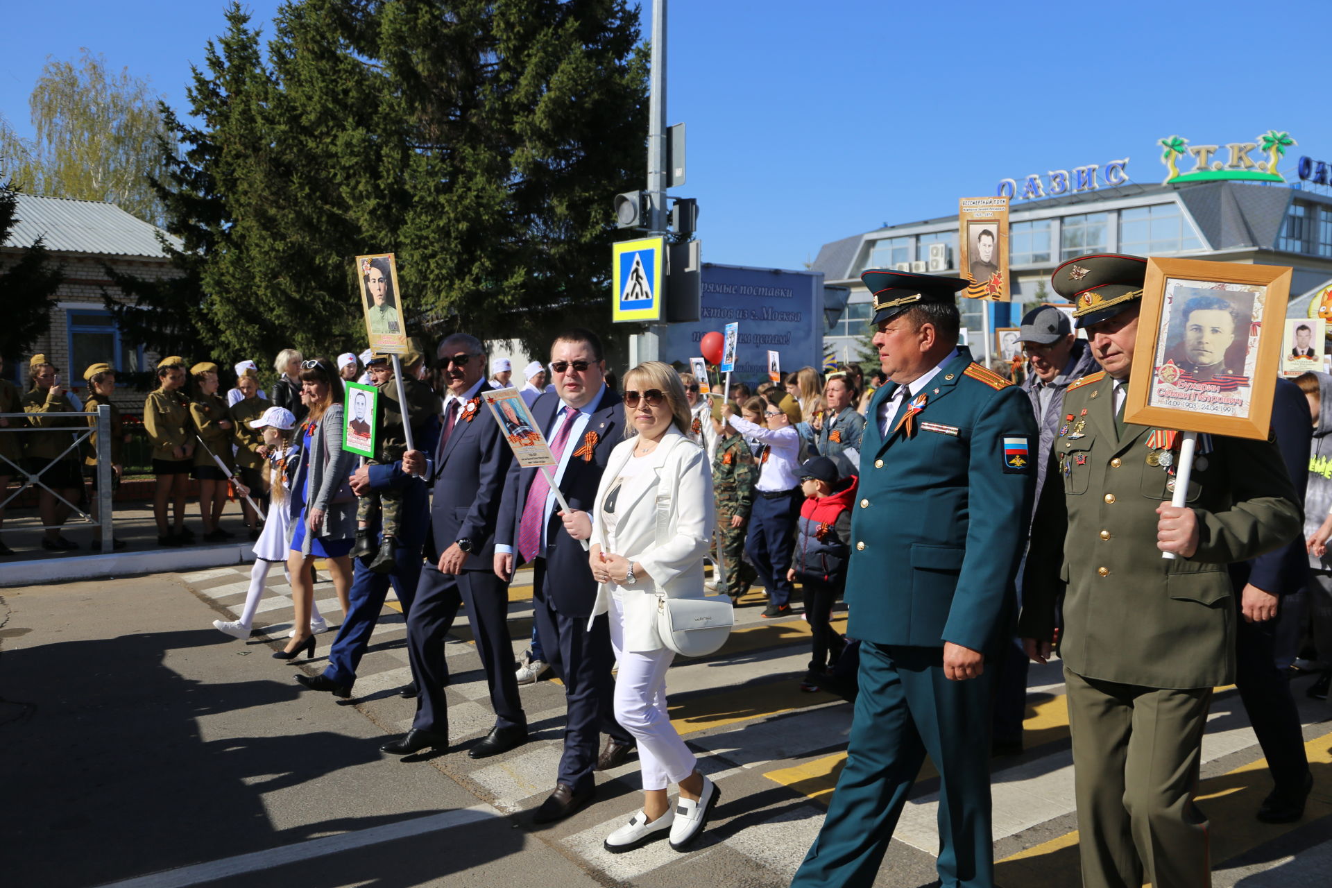 Фоторепортаж: Бессмертный полк - 2022 в Алексеевском