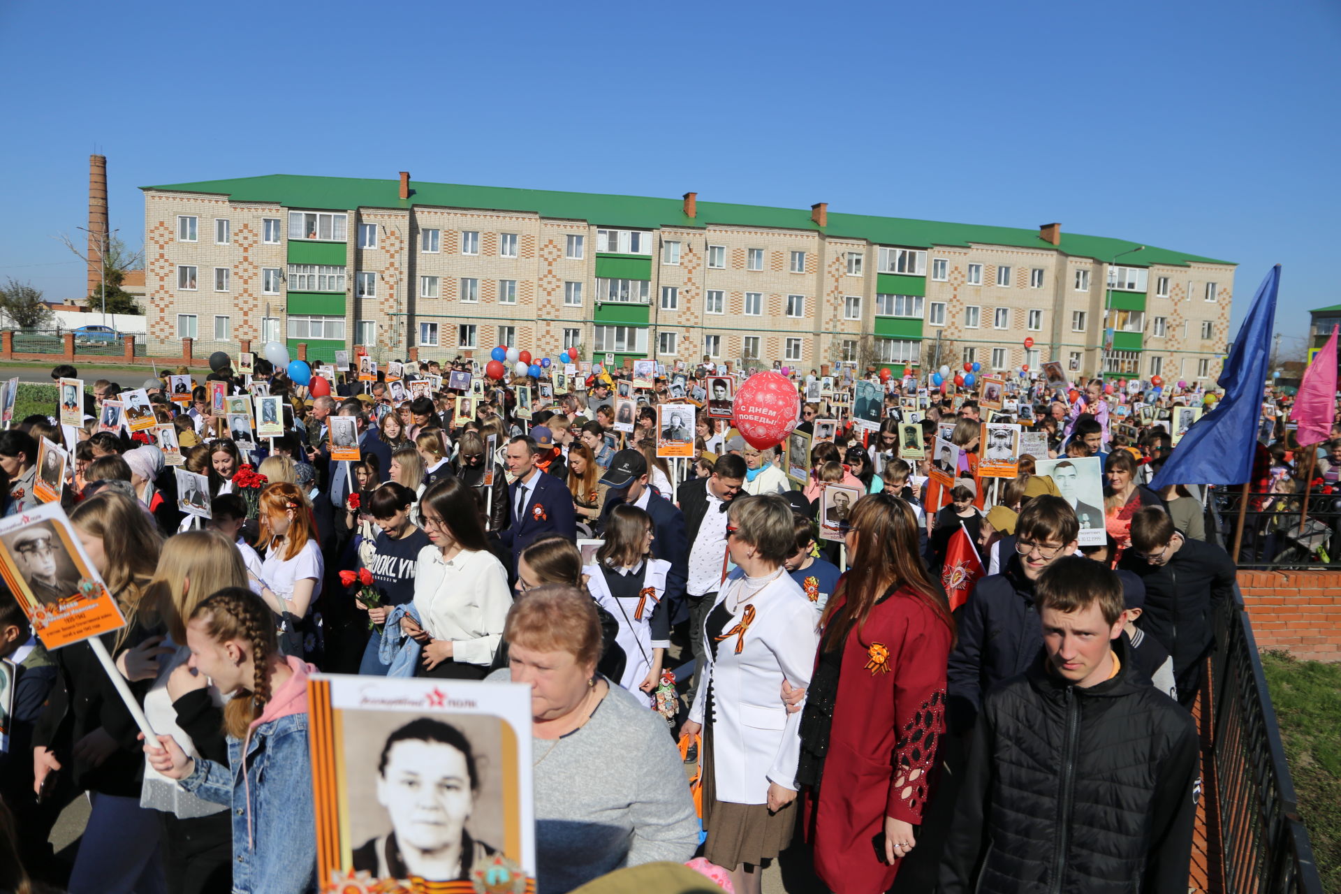 Фоторепортаж: Бессмертный полк - 2022 в Алексеевском