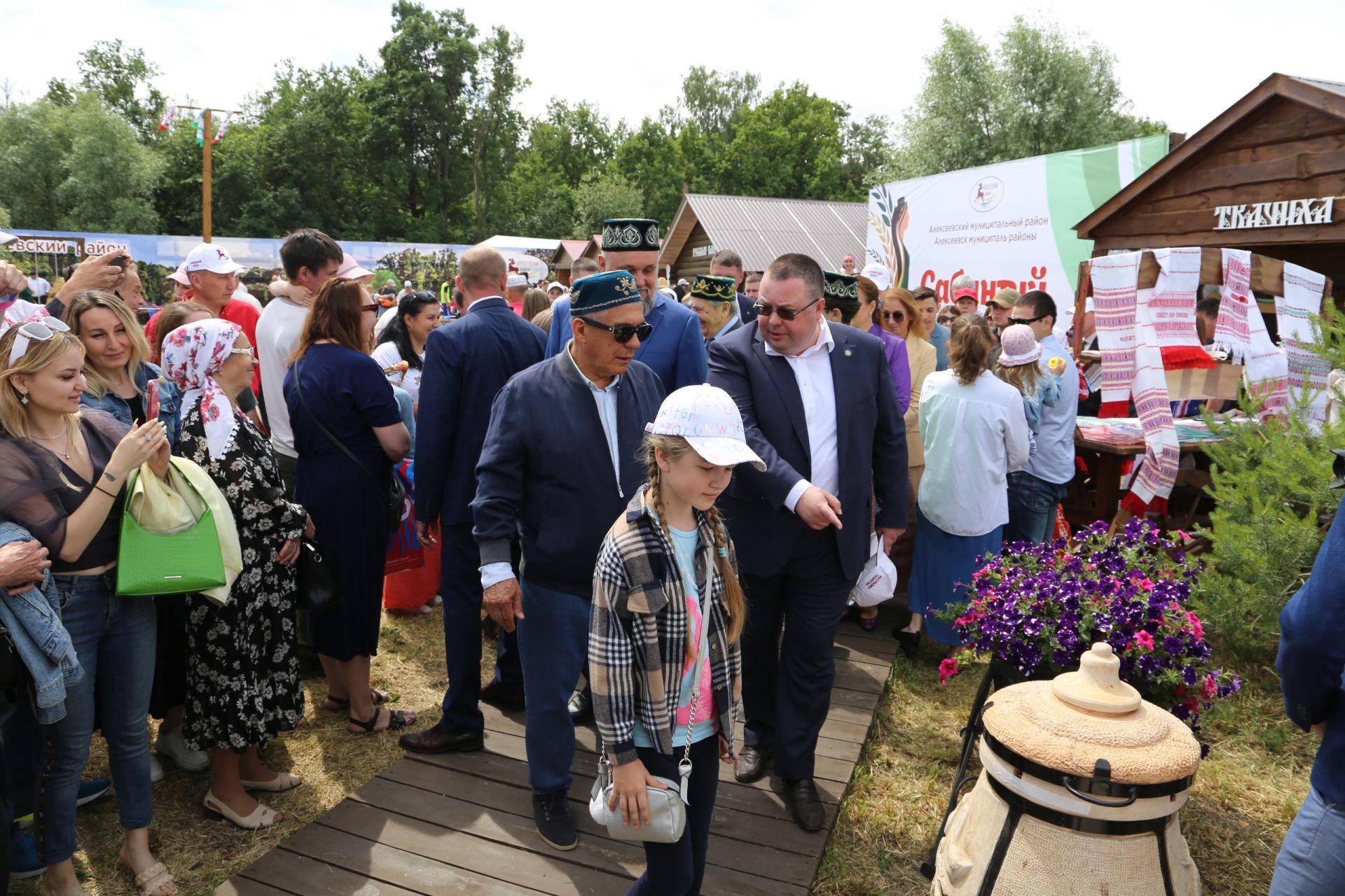 Алексеевское подворье на Казанском Сабантуе посетили тысячи гостей