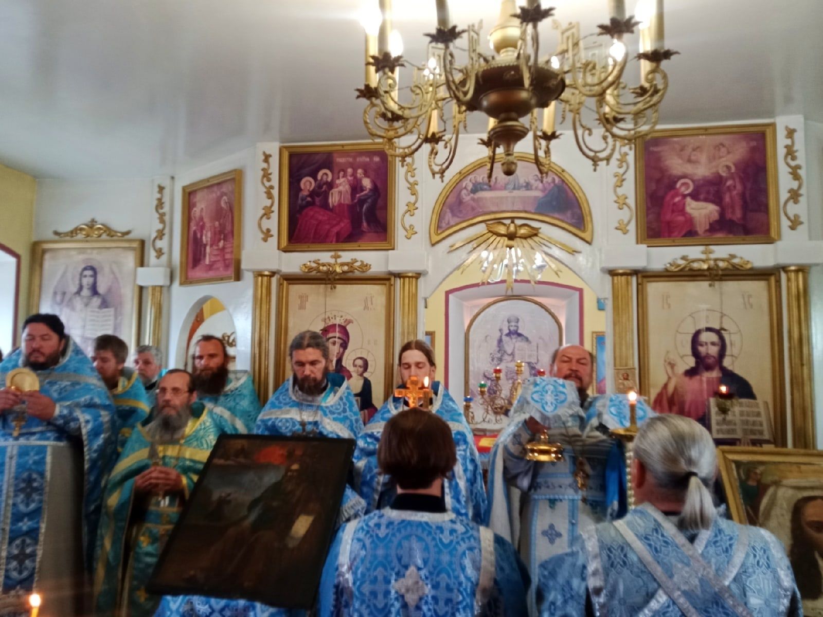 В Билярске прошли торжества в праздник иконы Божией Матери «Живоносный источник»