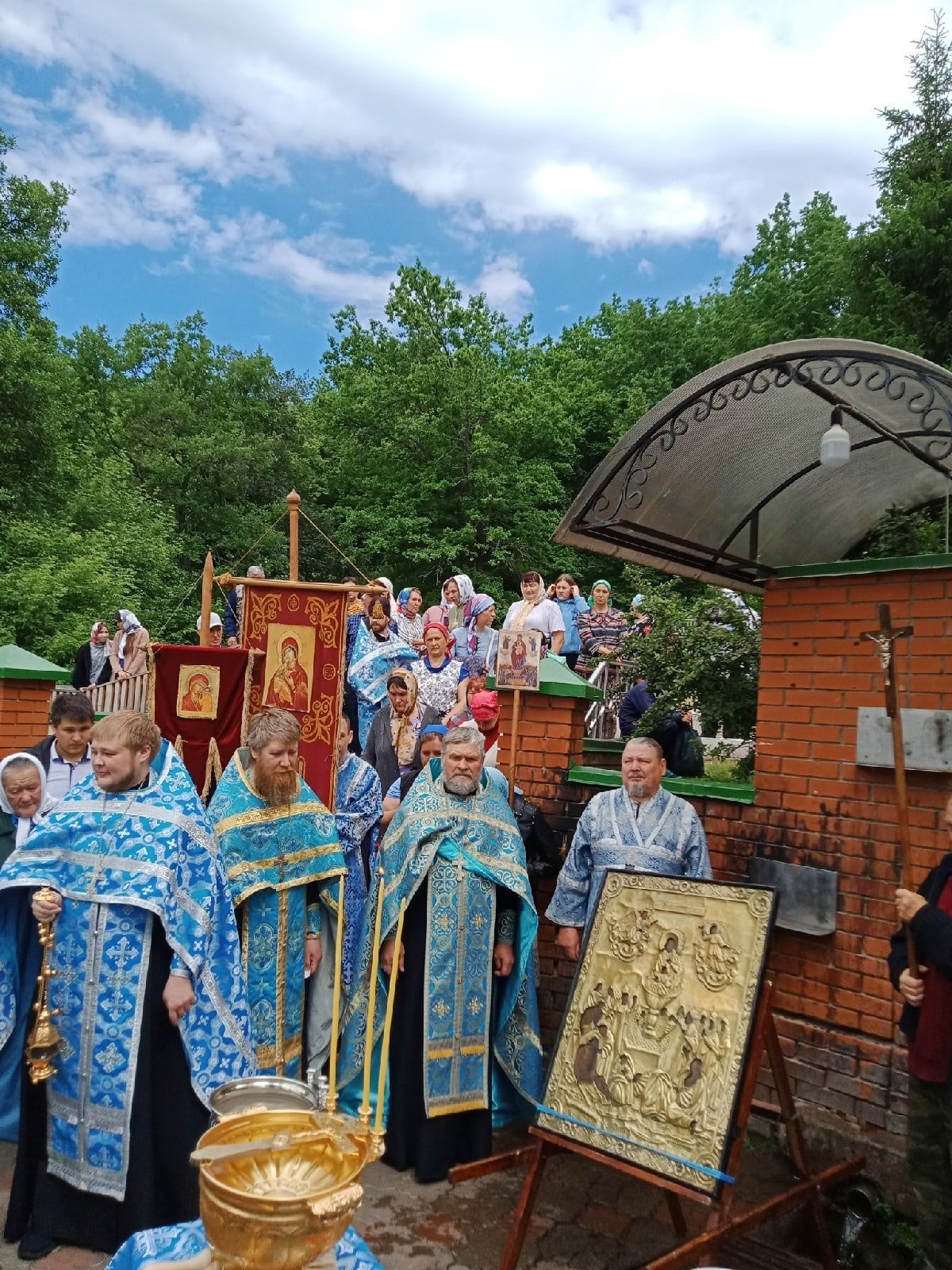 В Билярске прошли торжества в праздник иконы Божией Матери «Живоносный источник»