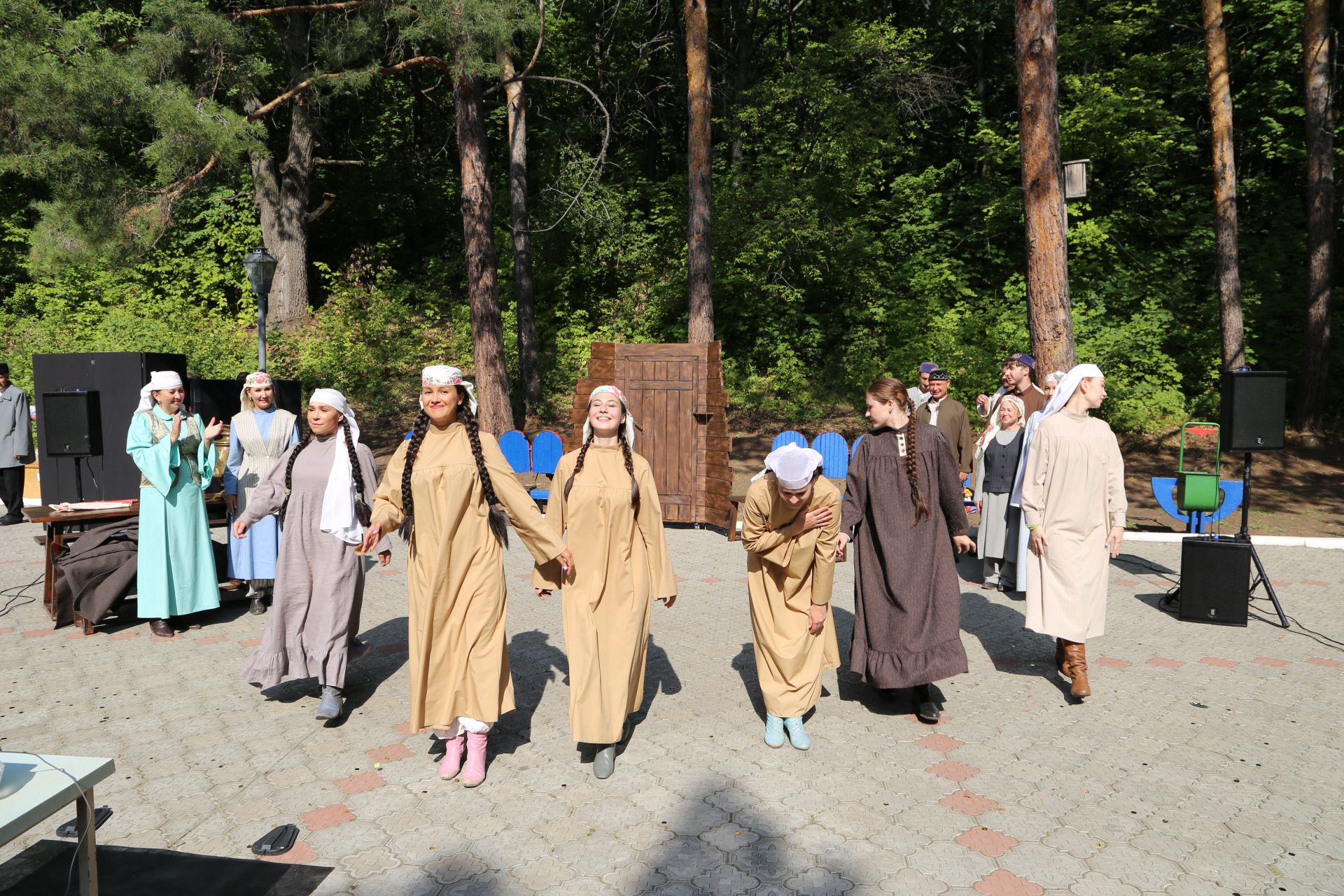 На Святом ключе в Билярске впервые показали театральную постановку