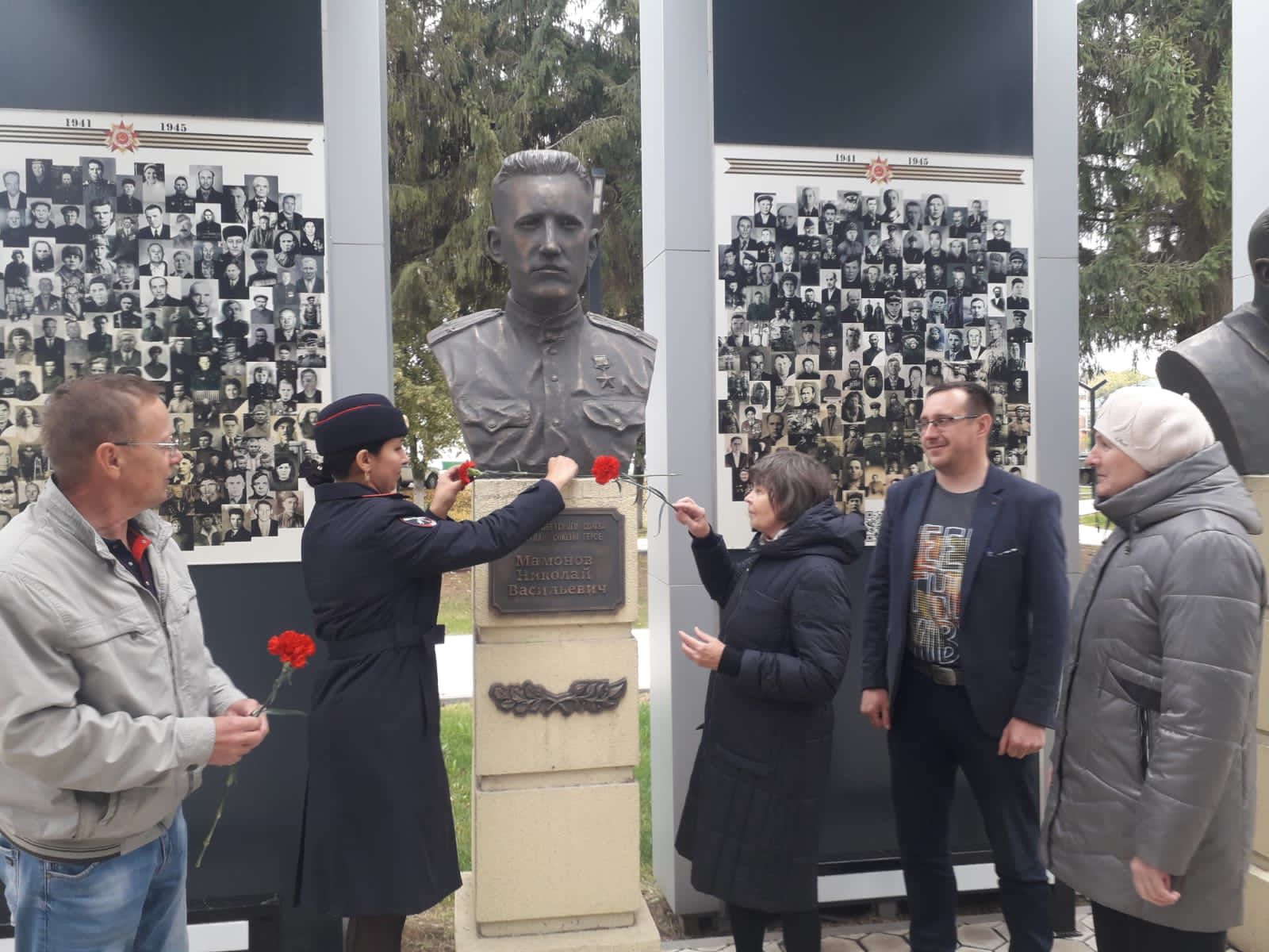 Алексеевцы почтили память Героя Советского Союза Николая Мамонова