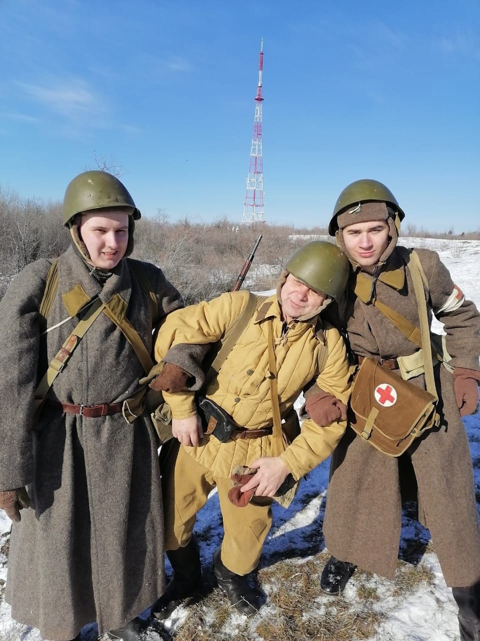 Алексеевцы приняли участие в реконструкции Сталинградской битвы