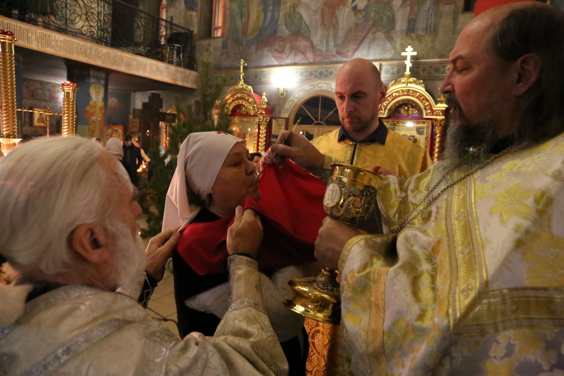 Алексеевцы встретили праздник Рождество Христово