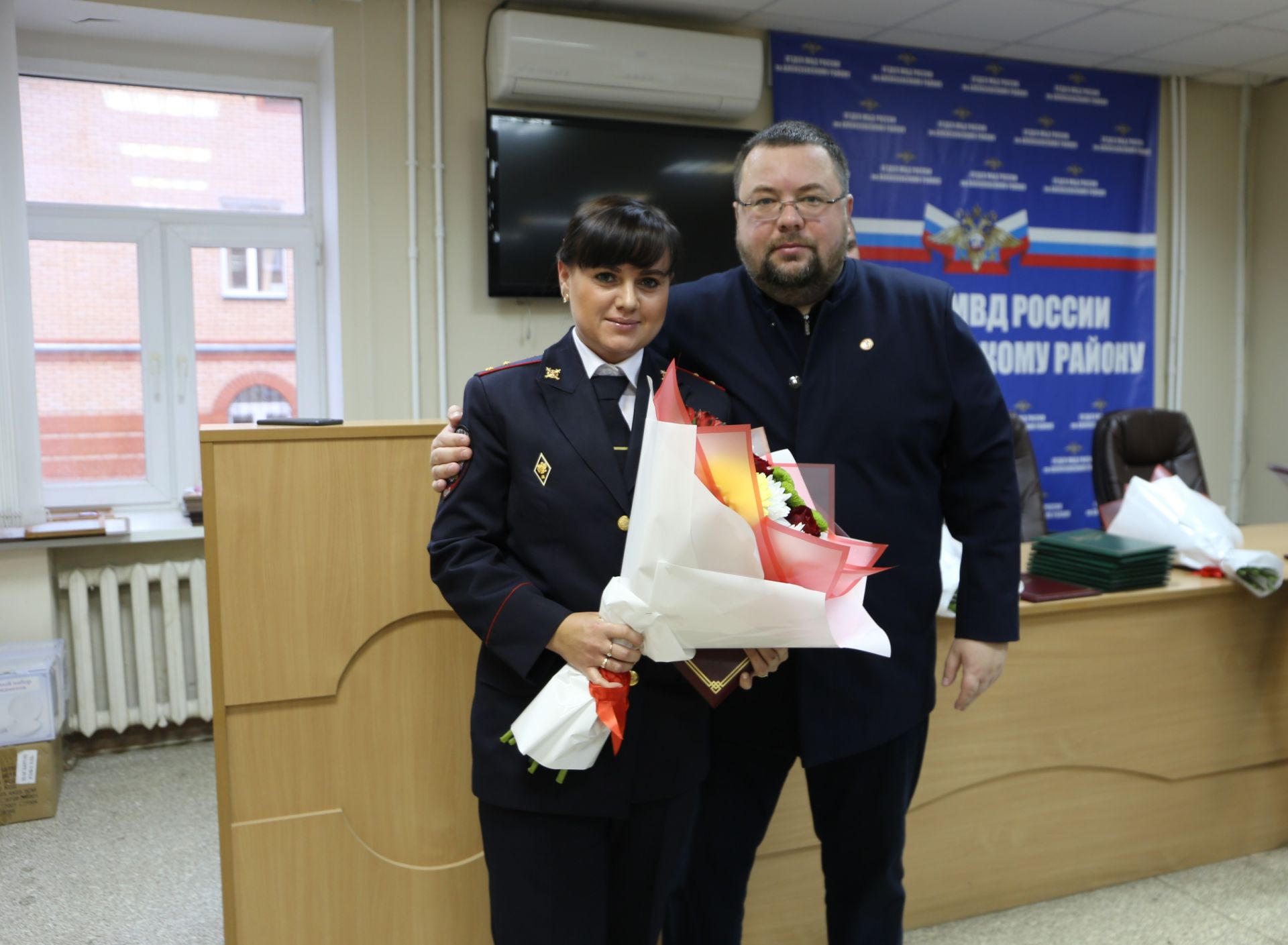 В Алексеевском наградили лучших полицейских