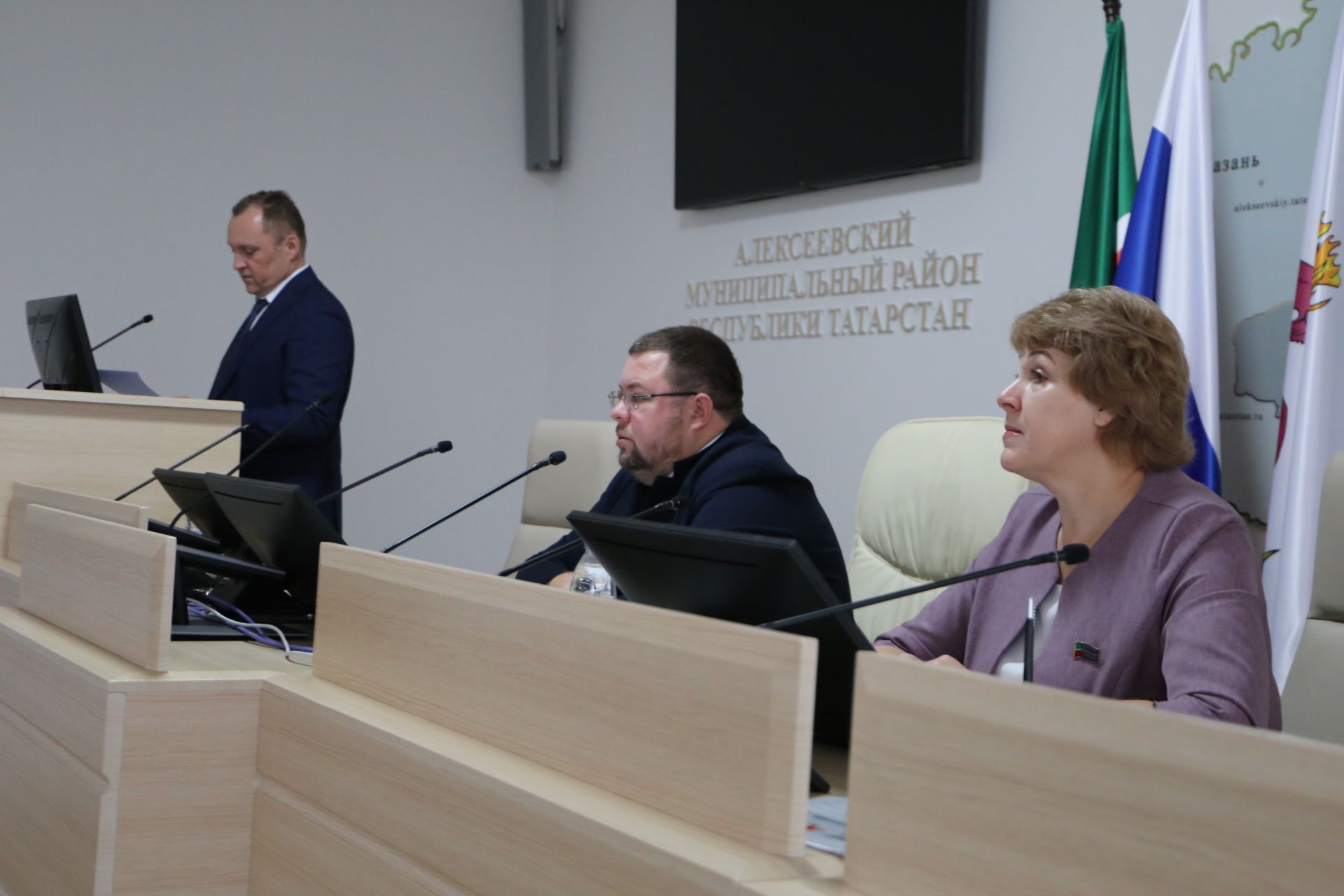 В Алексеевском состоялось 28 заседание Совета Алексеевского района