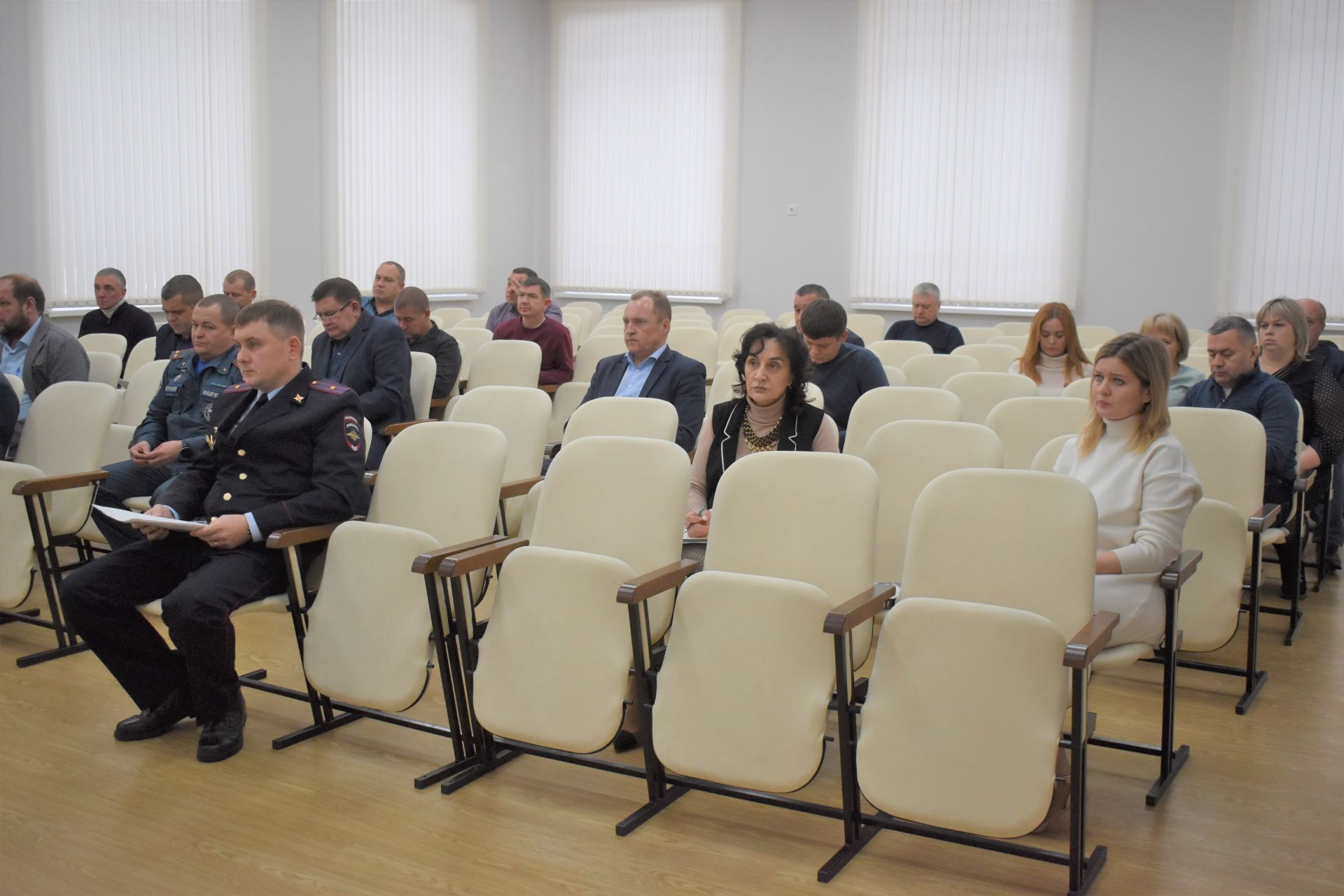 В Алексеевском состоялось заседание комиссии по чрезвычайным ситуациям