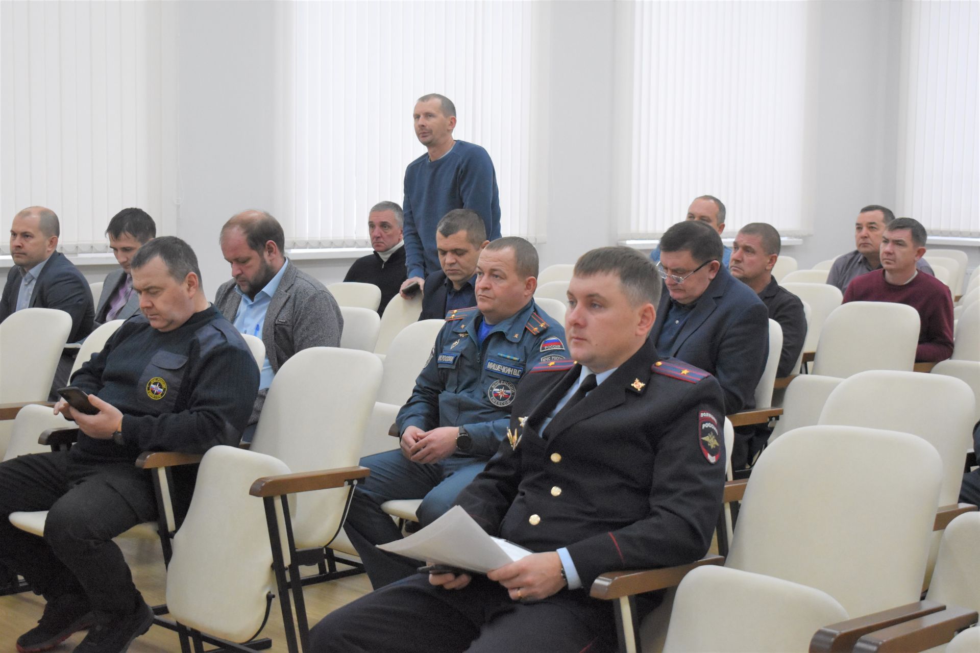 В Алексеевском состоялось заседание комиссии по чрезвычайным ситуациям