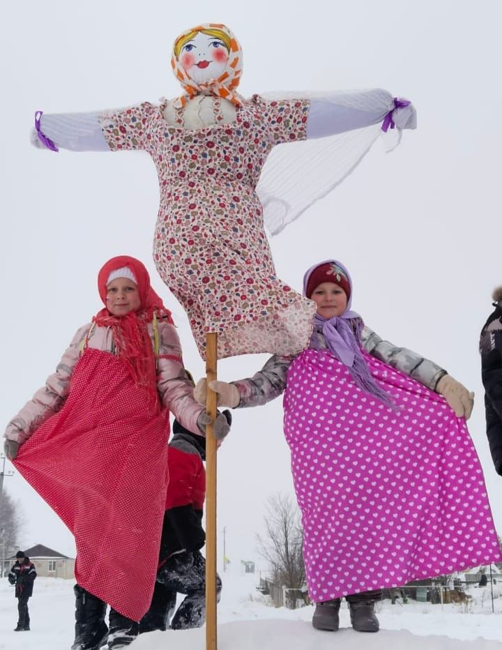 Жители села Шама отметили Широкую Масленицу