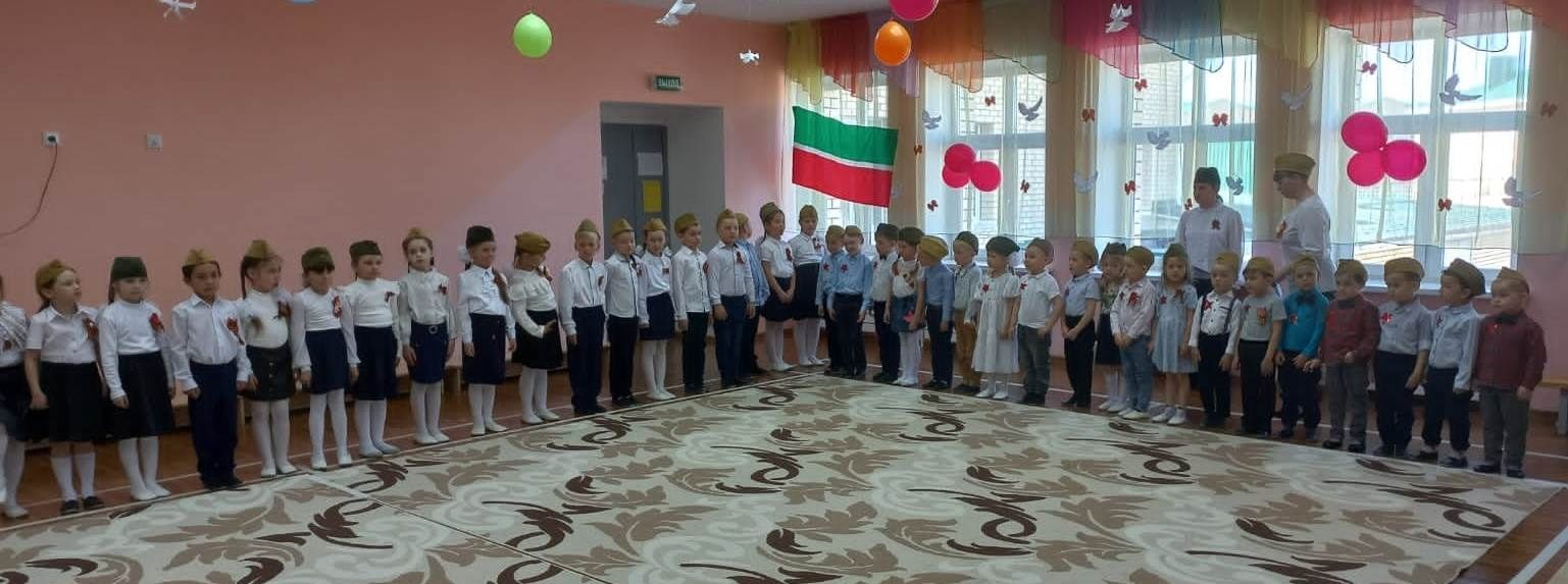 В Алексеевском детском саду Пчелка прошел военный парад дошколят