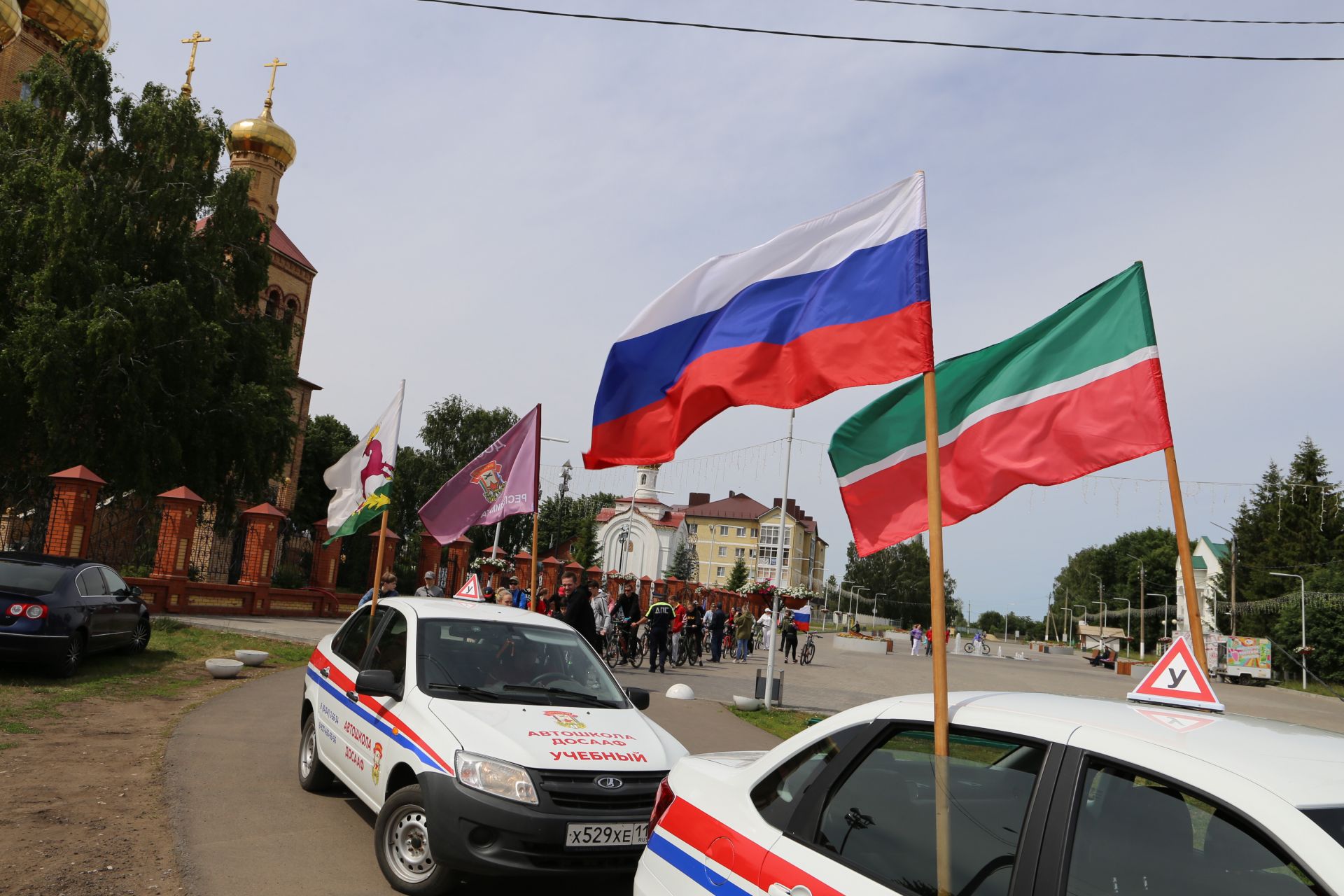 В День России около сотни алексеевцев приняло участие в велопробеге