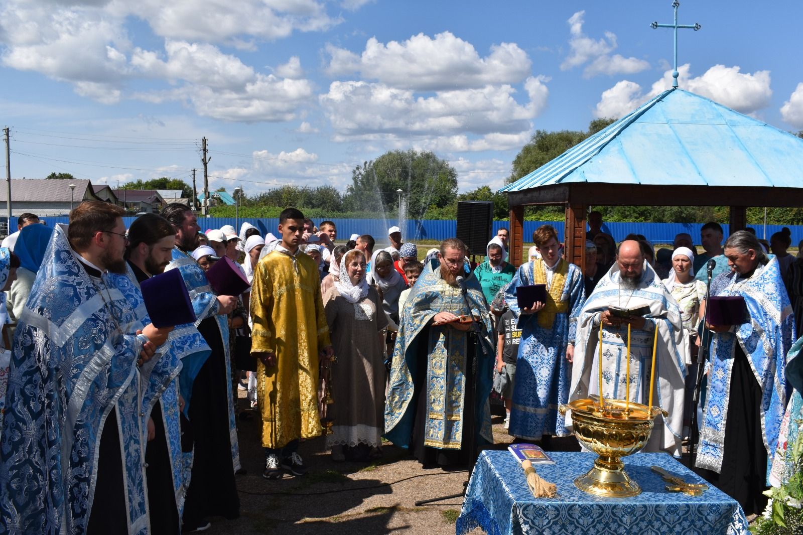 Алексеевцы встретили икону Ахтырской Божией Матери