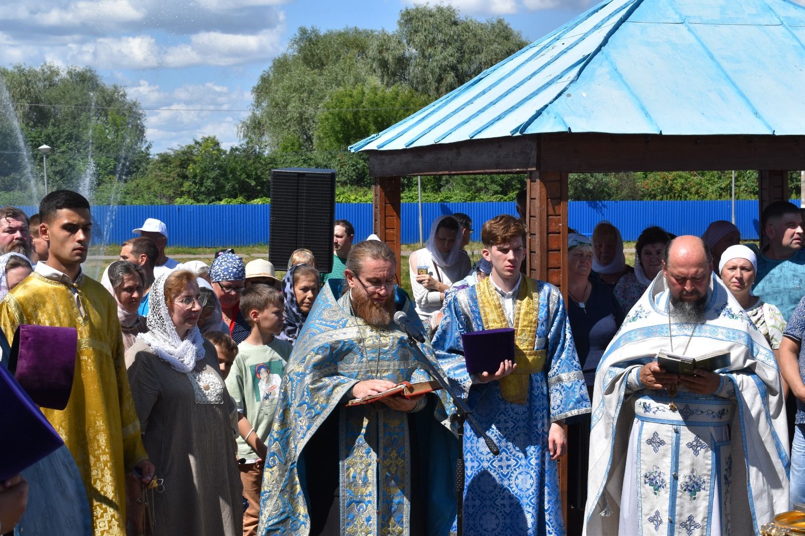 Алексеевцы встретили икону Ахтырской Божией Матери