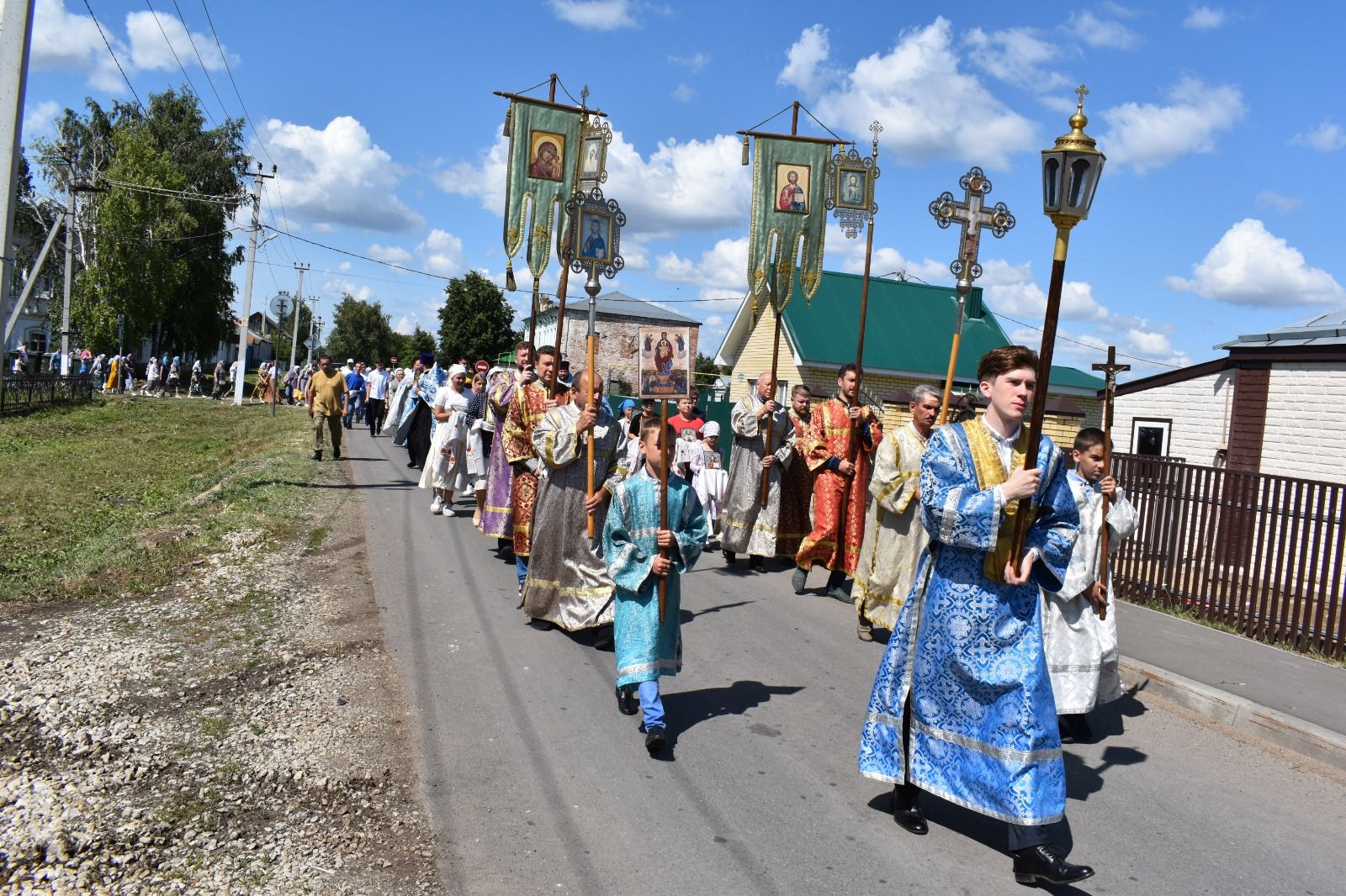 Алексеевцы встретили икону Ахтырской Божией Матери