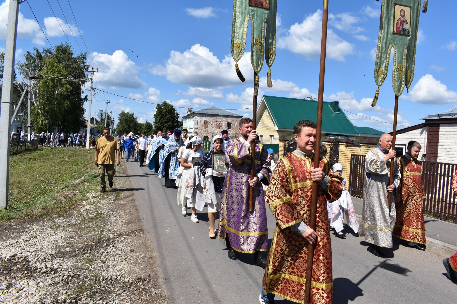 Алексеевцы встретили икону Ахтырской Божией Матери