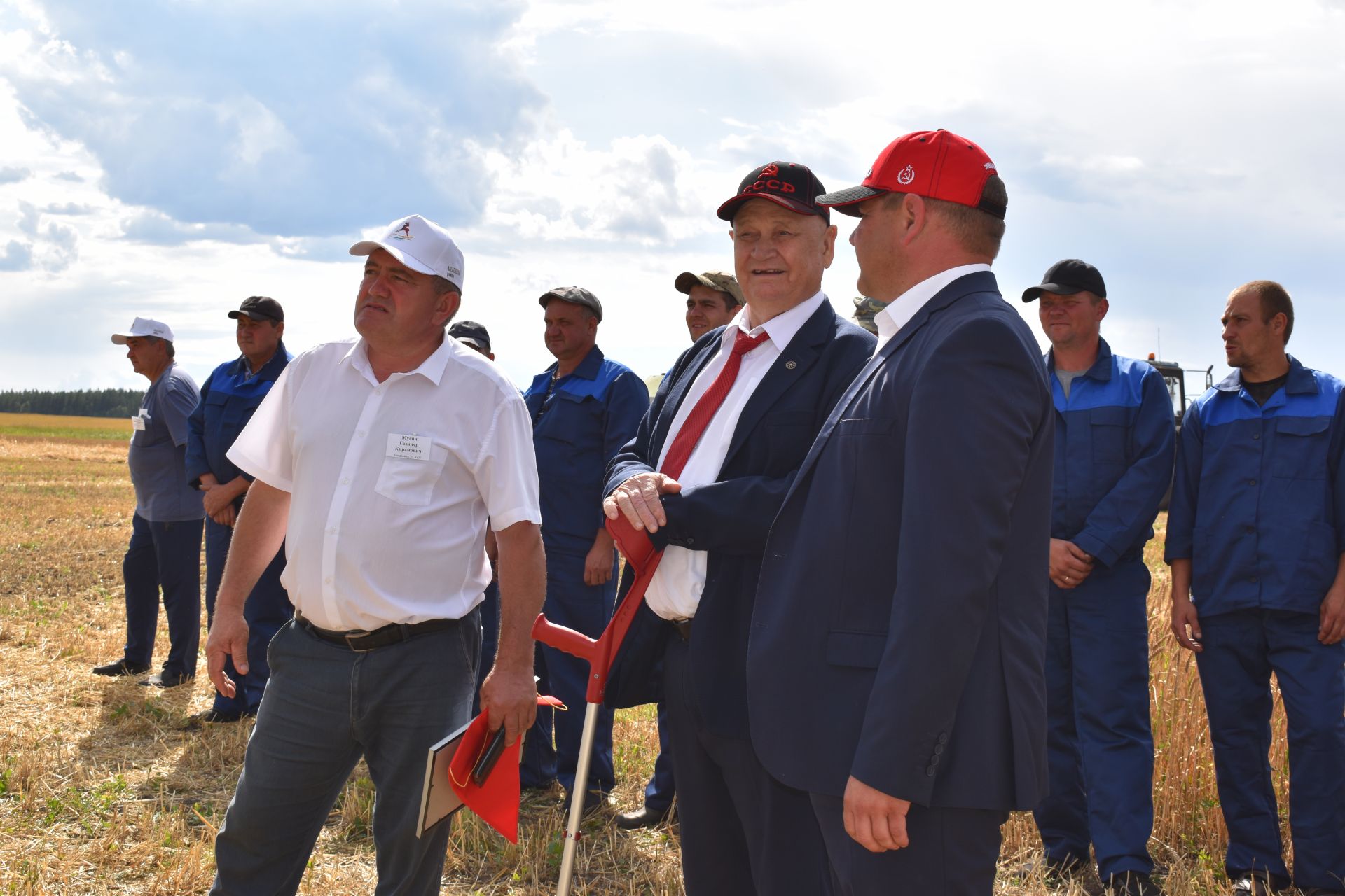 Рустам Минниханов прибыл с рабочим визитом в Алексеевский район