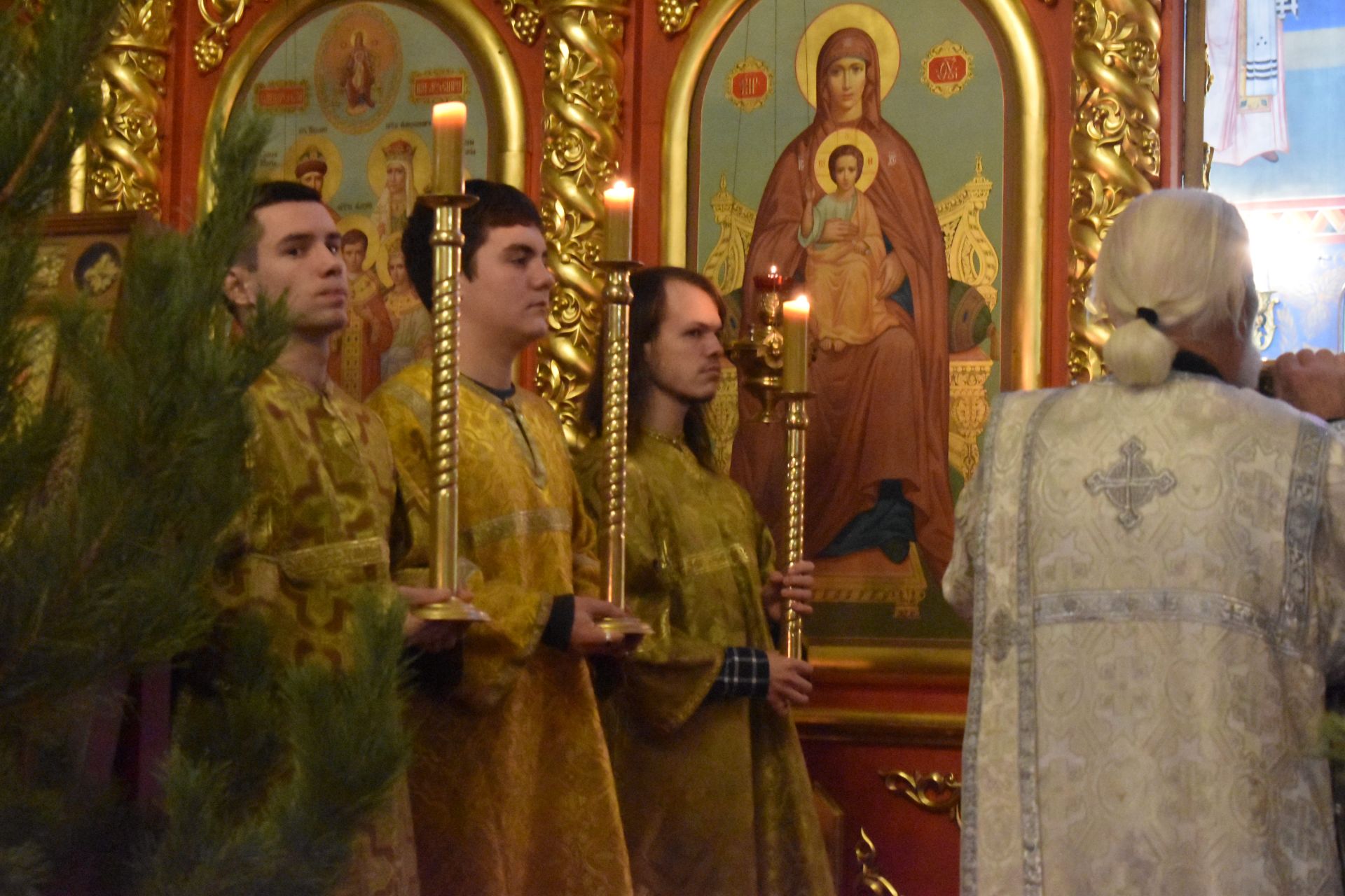 Алексеевцы встретили Рождество Христово