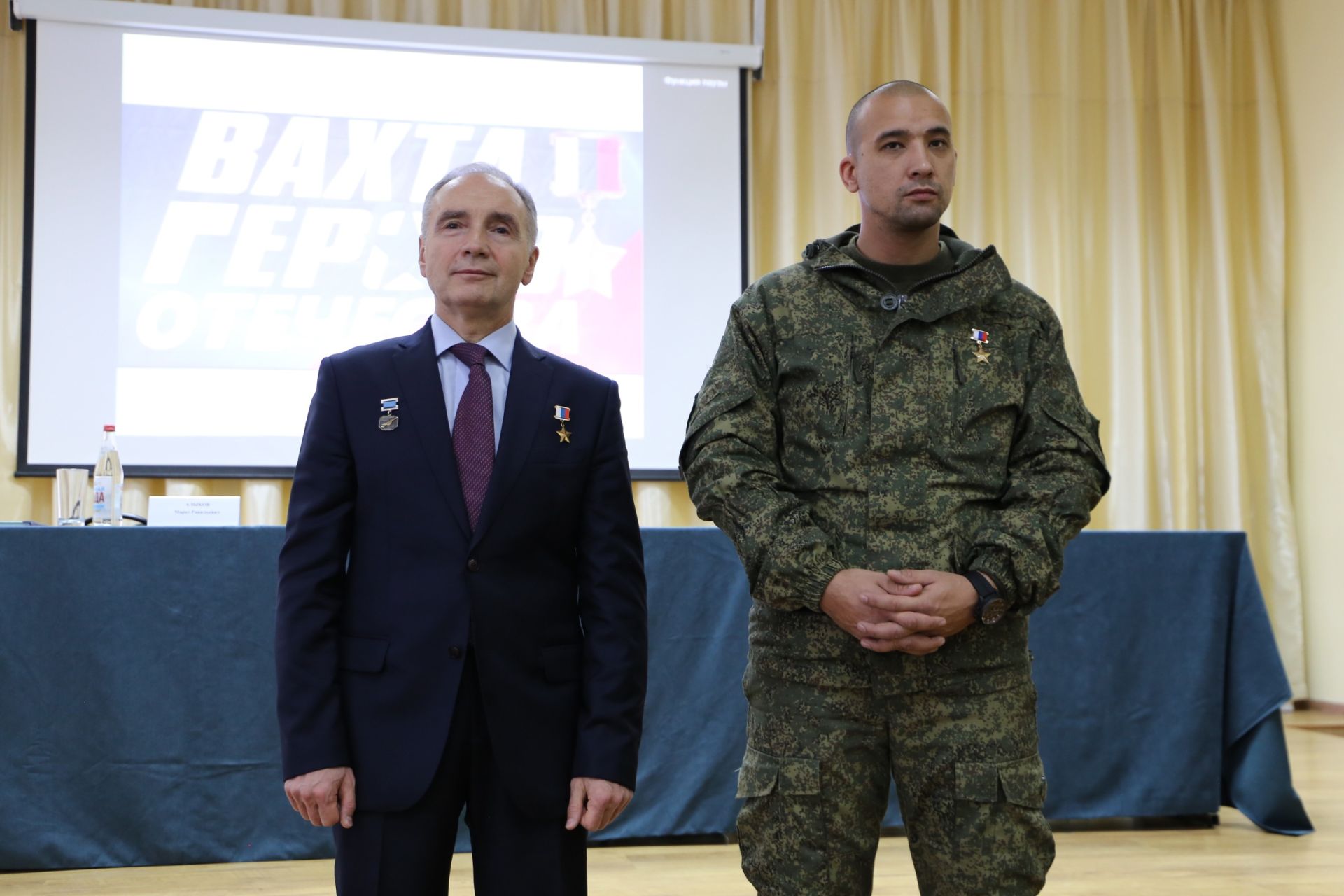 Алексеевский район с визитом посетили Герои России