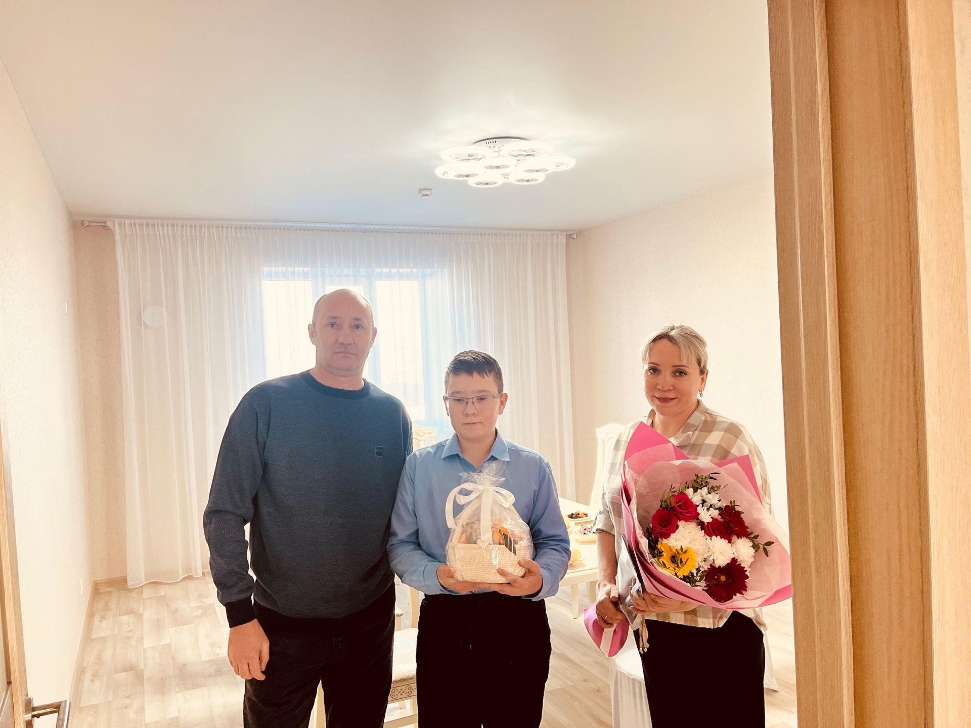 Алексеевск районында 24 гаилә яңа торактан ачкыч алды