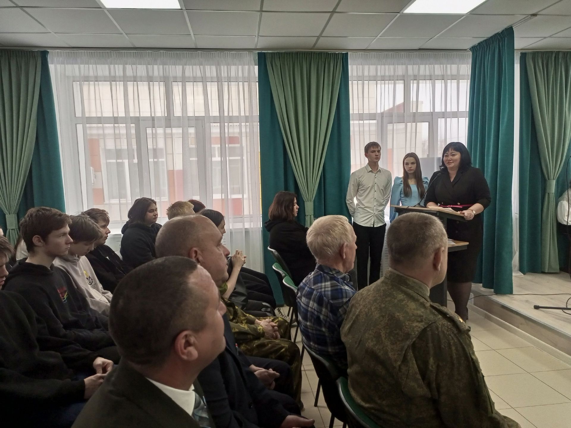 В Алексеевском прошёл концерт, посвящённый Дню героев Отечества