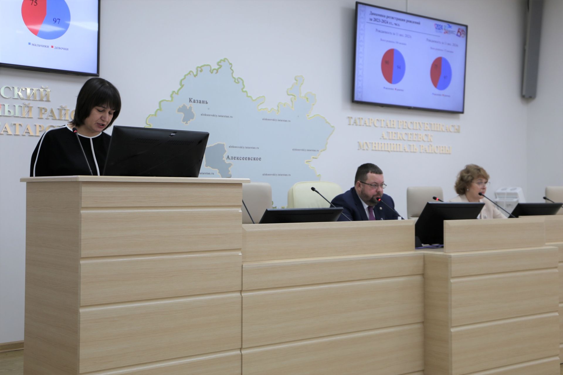 В Алексеевском районе состоялось 41 заседание Совета