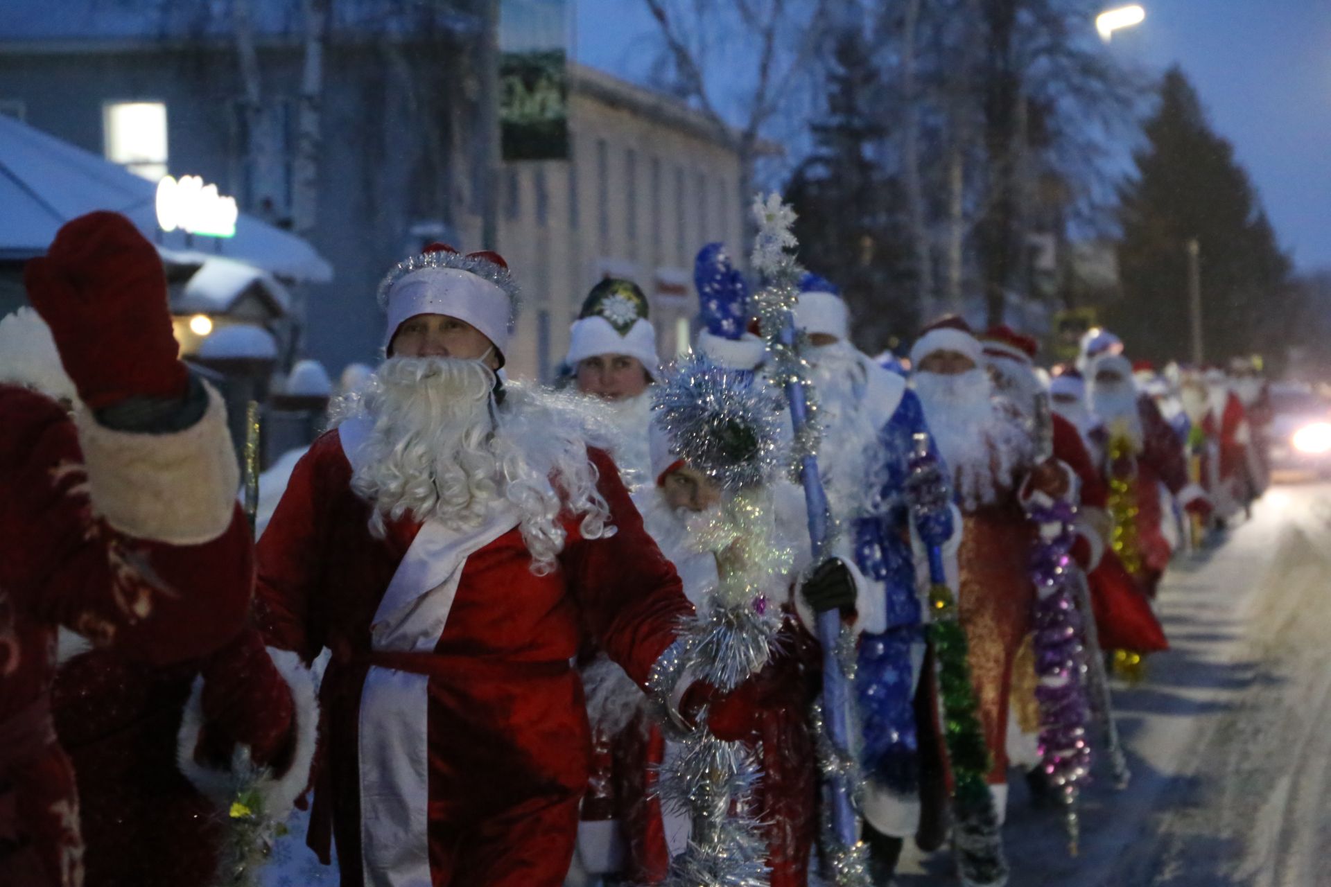 В Алексеевском состоялось открытие главной елки