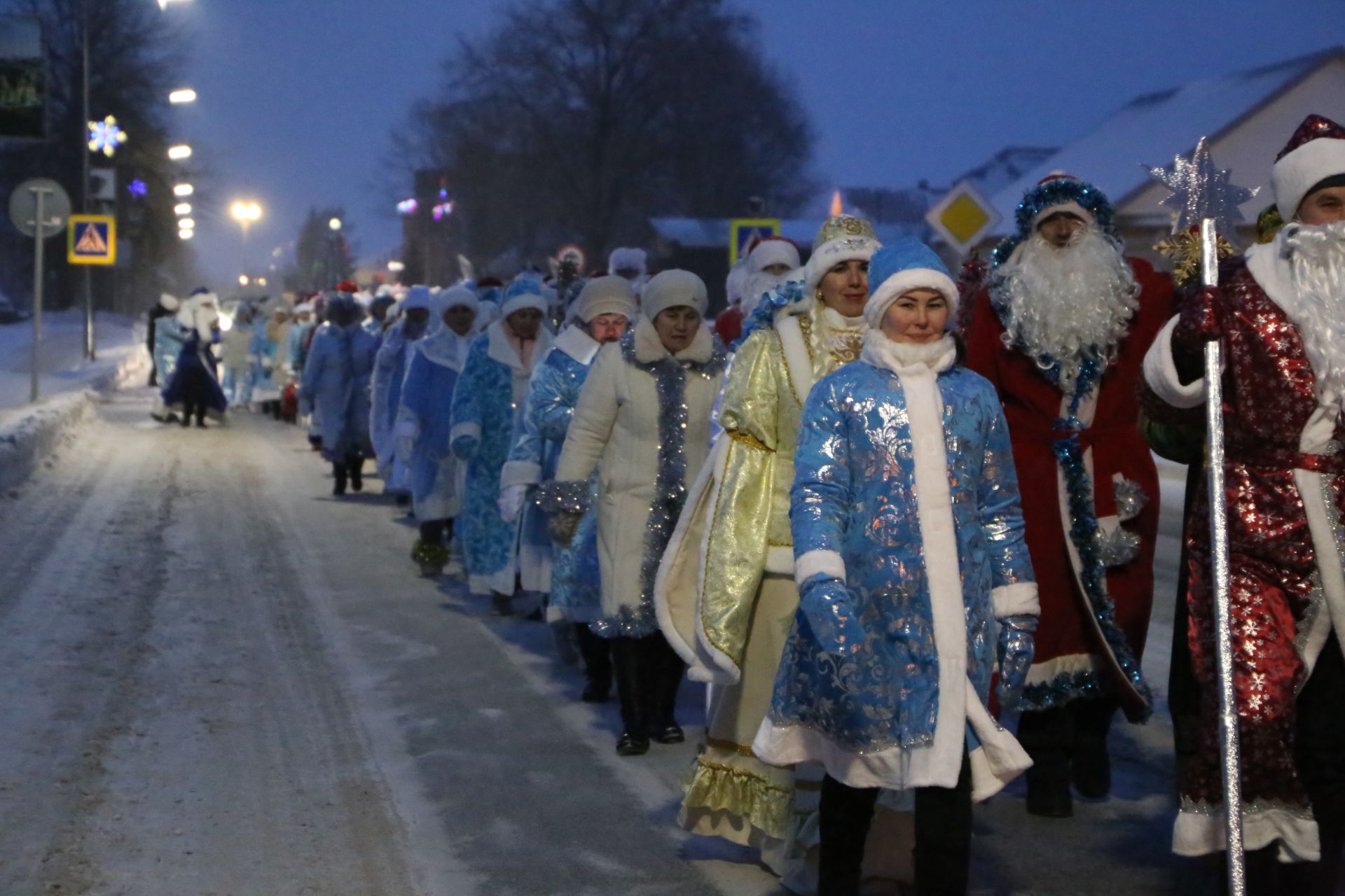 В Алексеевском состоялось открытие главной елки