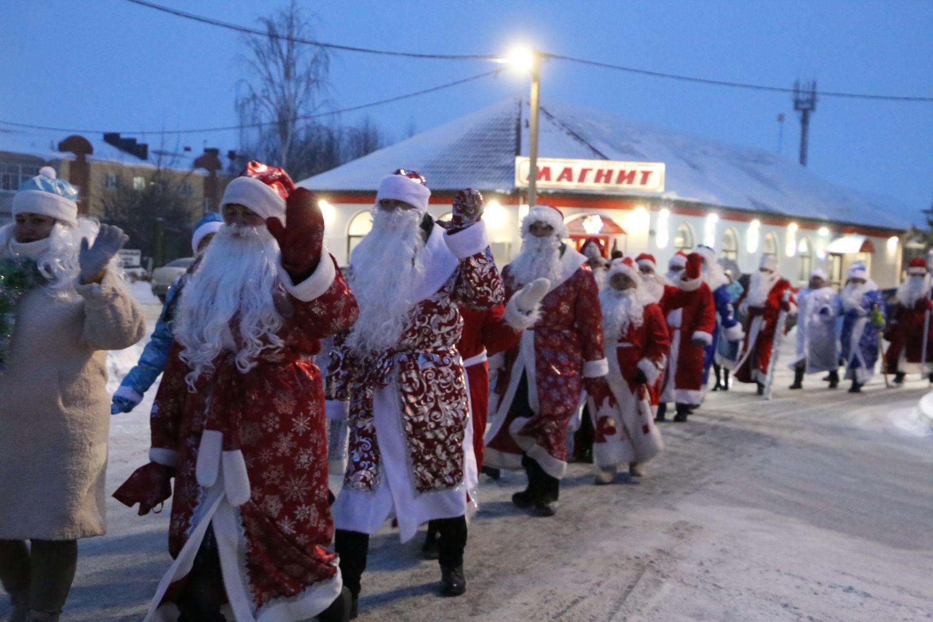 В Алексеевском состоялось открытие главной елки