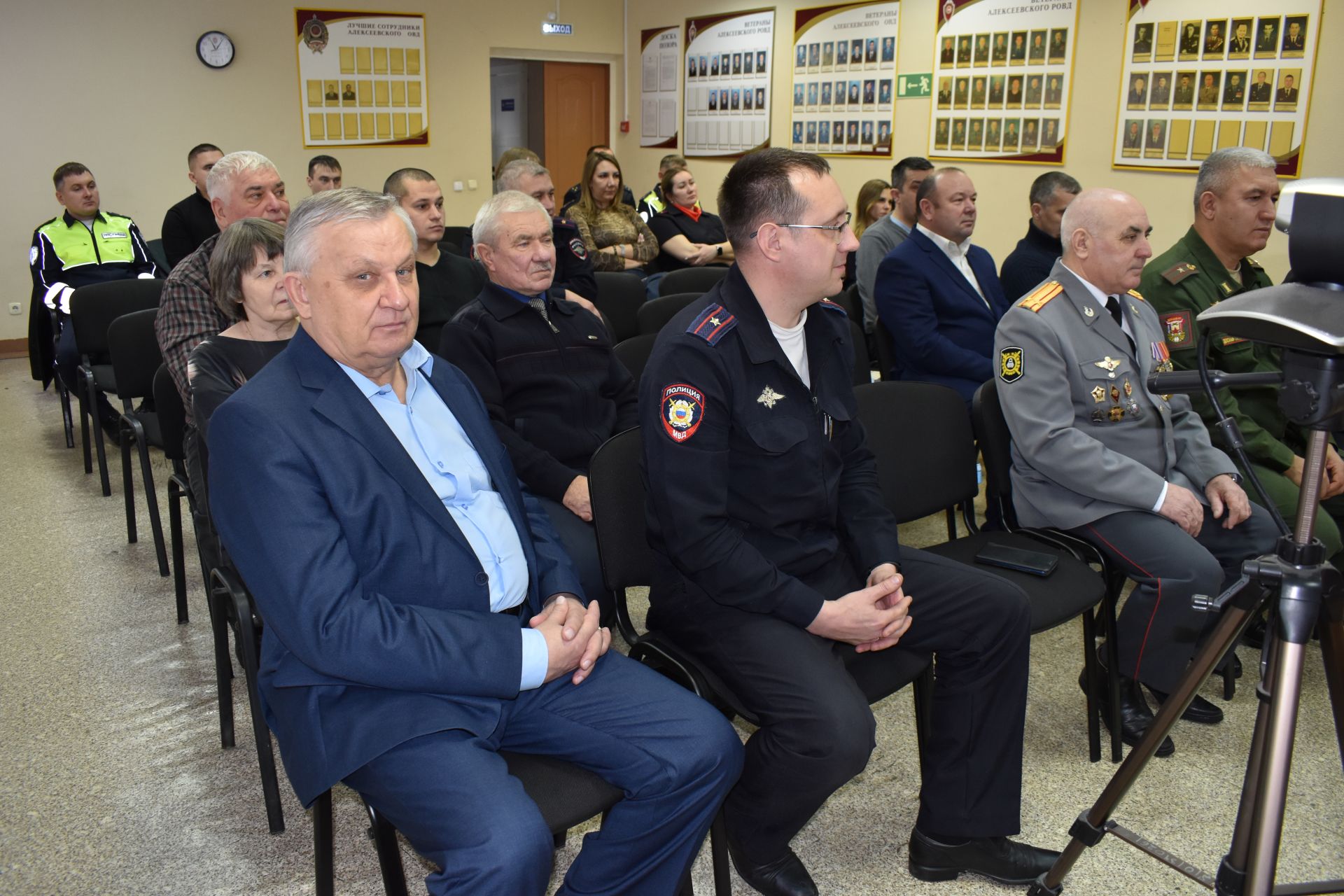 В Алексеевском прошло семинар-совещание председателей ветеранских организаций ГАИ ГИБДД