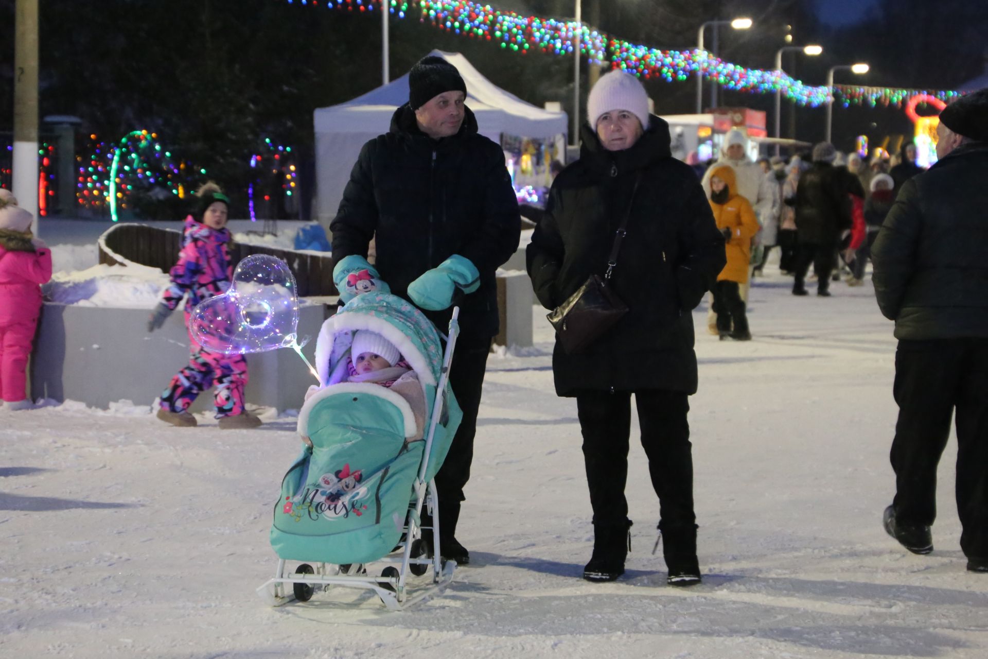 В Алексеевском состоялось открытие главной елки