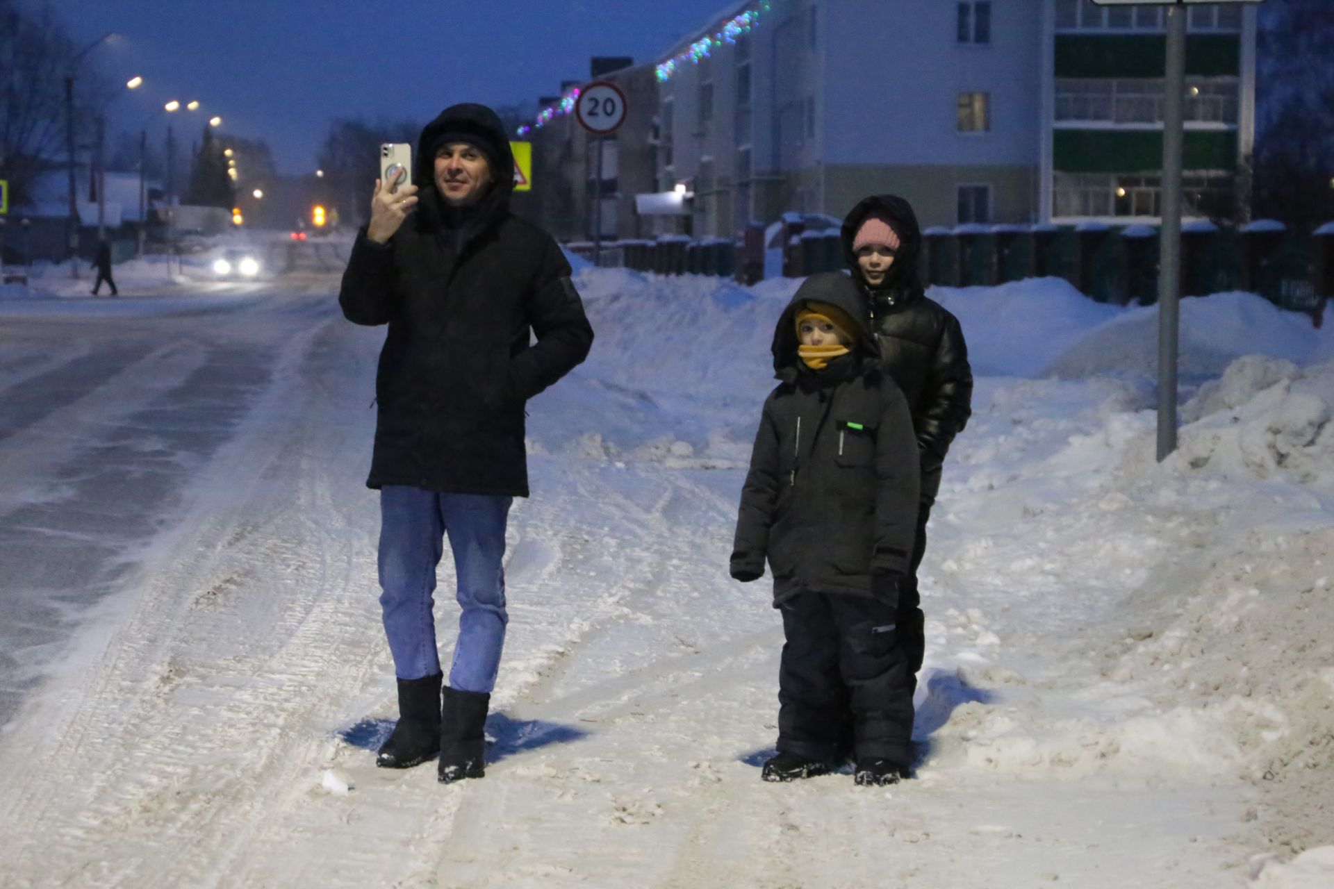 В Алексеевском состоялось открытие главной елки