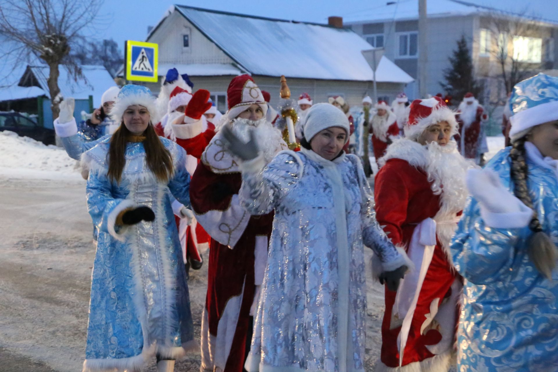 В Алексеевском состоялось открытие главной елки