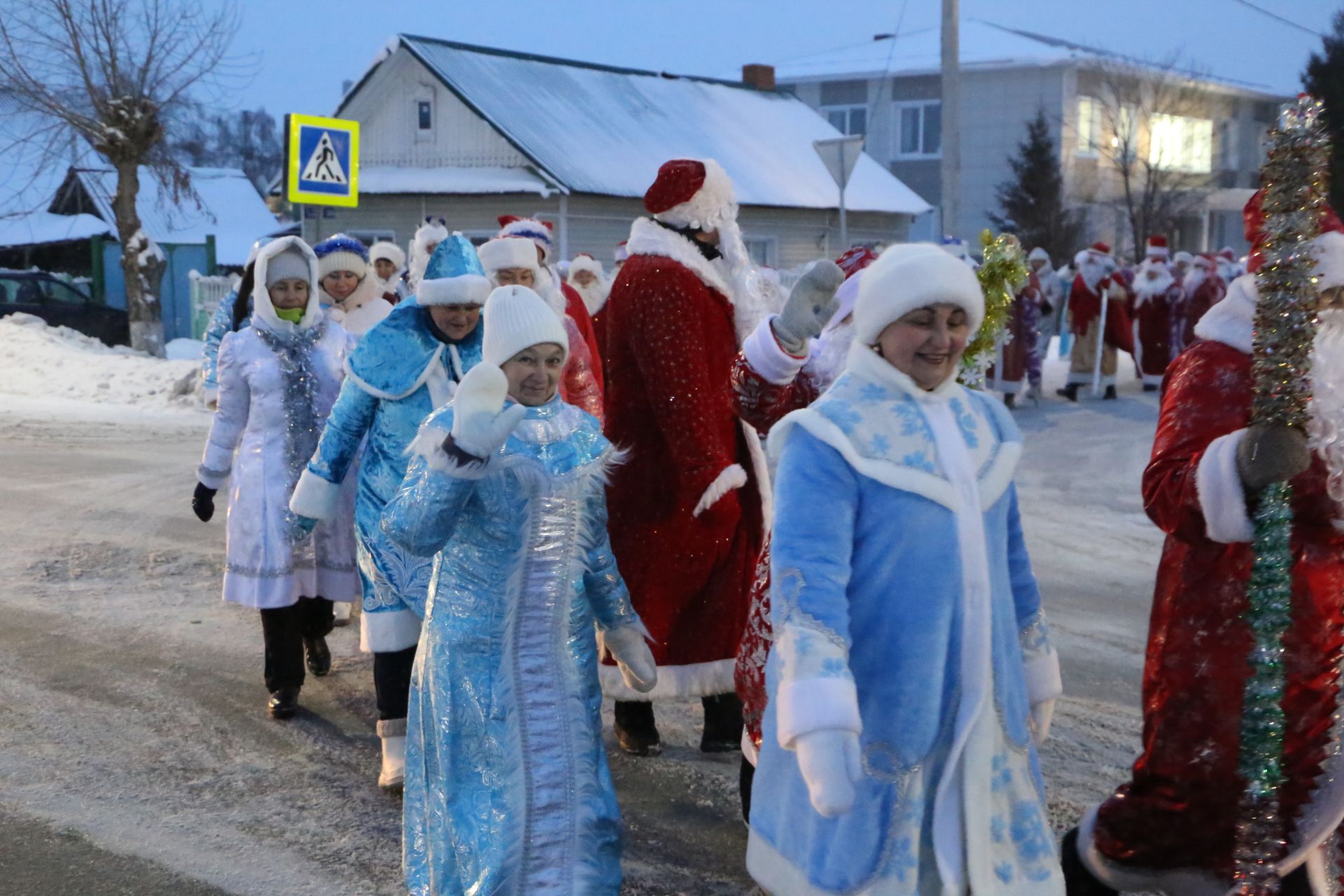 В Алексеевском состоялось открытие главной елки