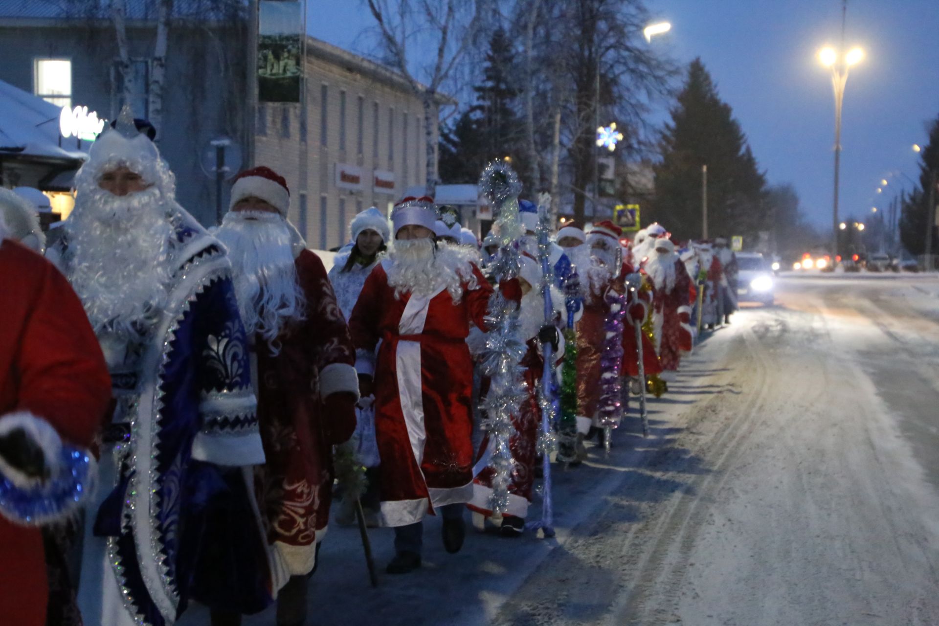 В Алексеевском состоялось открытие главной елки