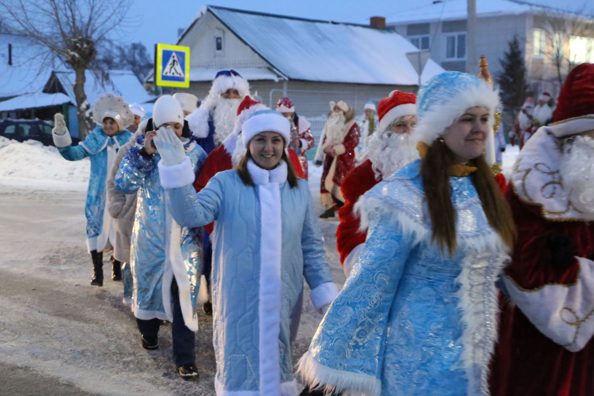 В Алексеевском состоялось открытие главной елки