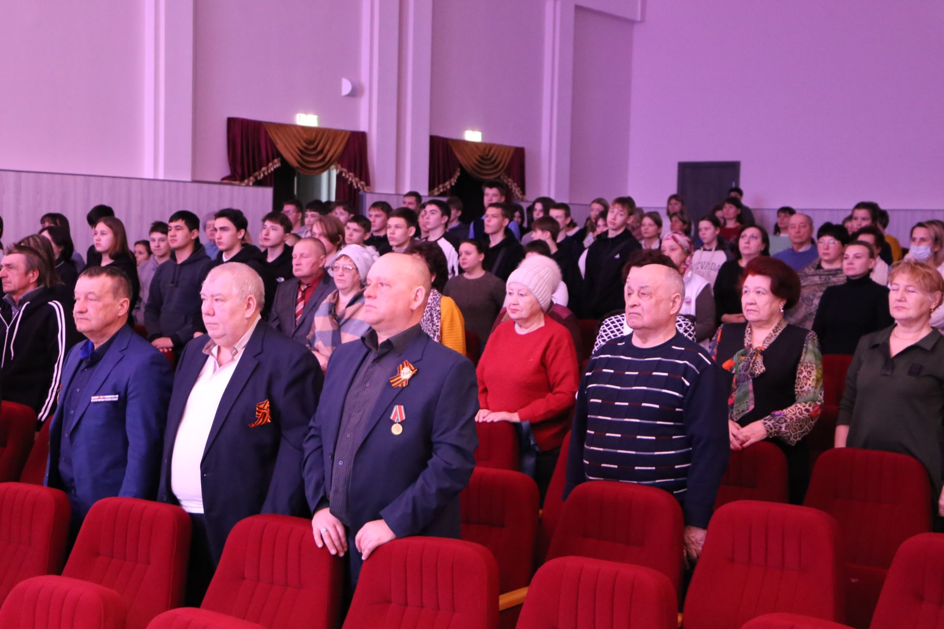 В День памяти воинов, исполнявших служебный долг за пределами Отечества в РДК  состоялась литературно-музыкальная гостиная