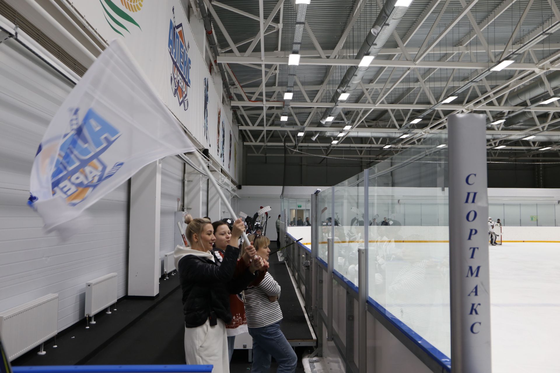 Алексеевцы завоевали призовое место на Кубке первенства РТ по хоккею