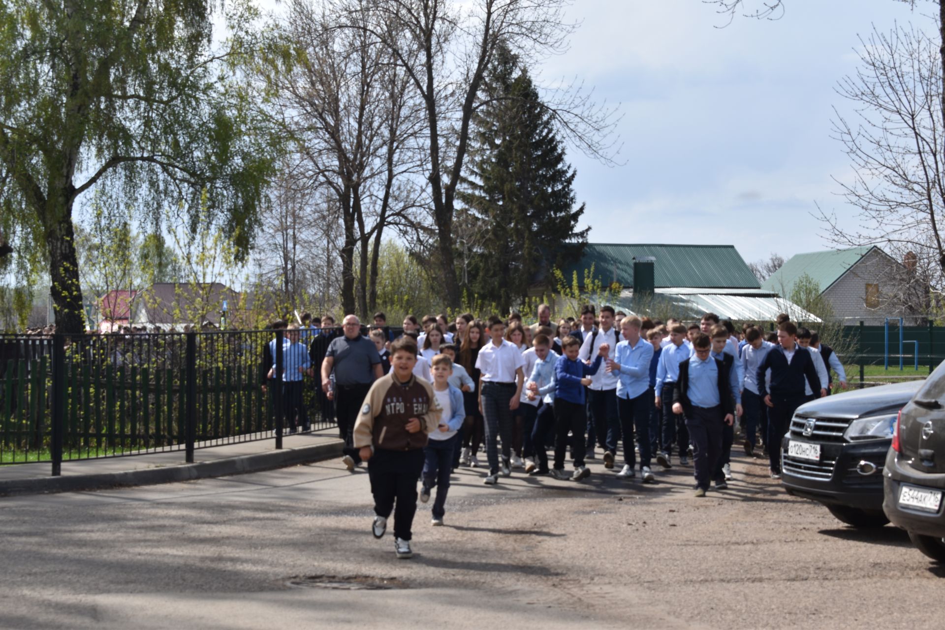 В первой школе Алексеевского прошли пожарно-тактические учения