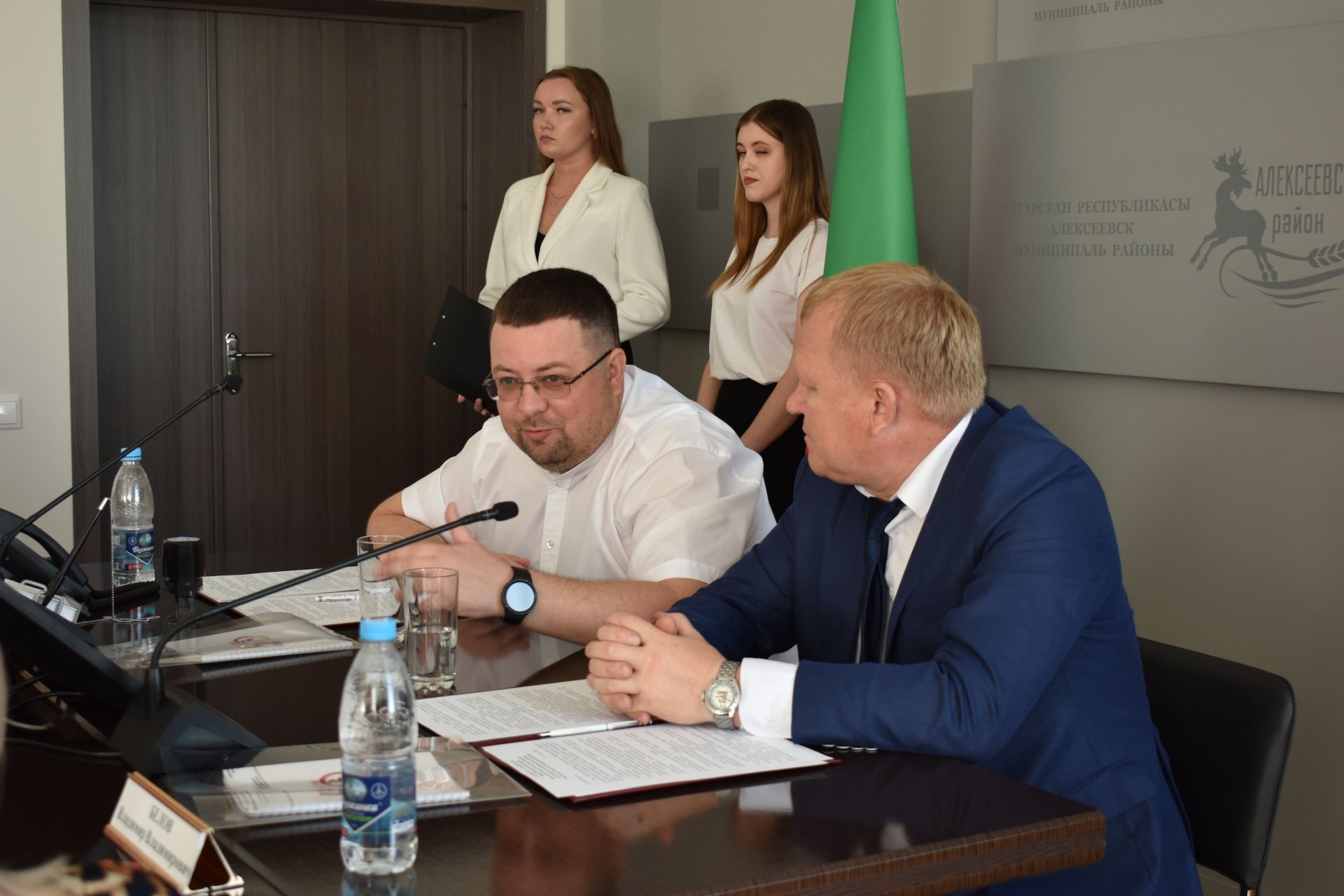 Алексеевский район встретил делегацию из Беларуси