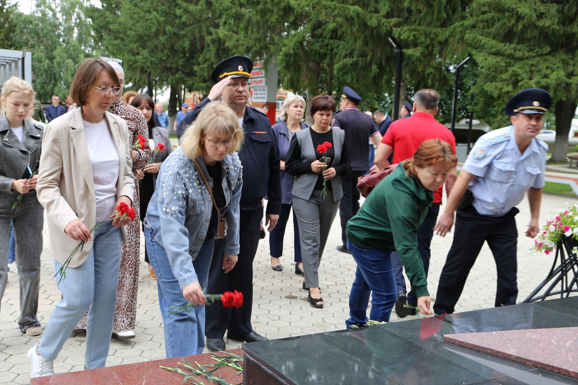 День памяти и скорби в парке Победы